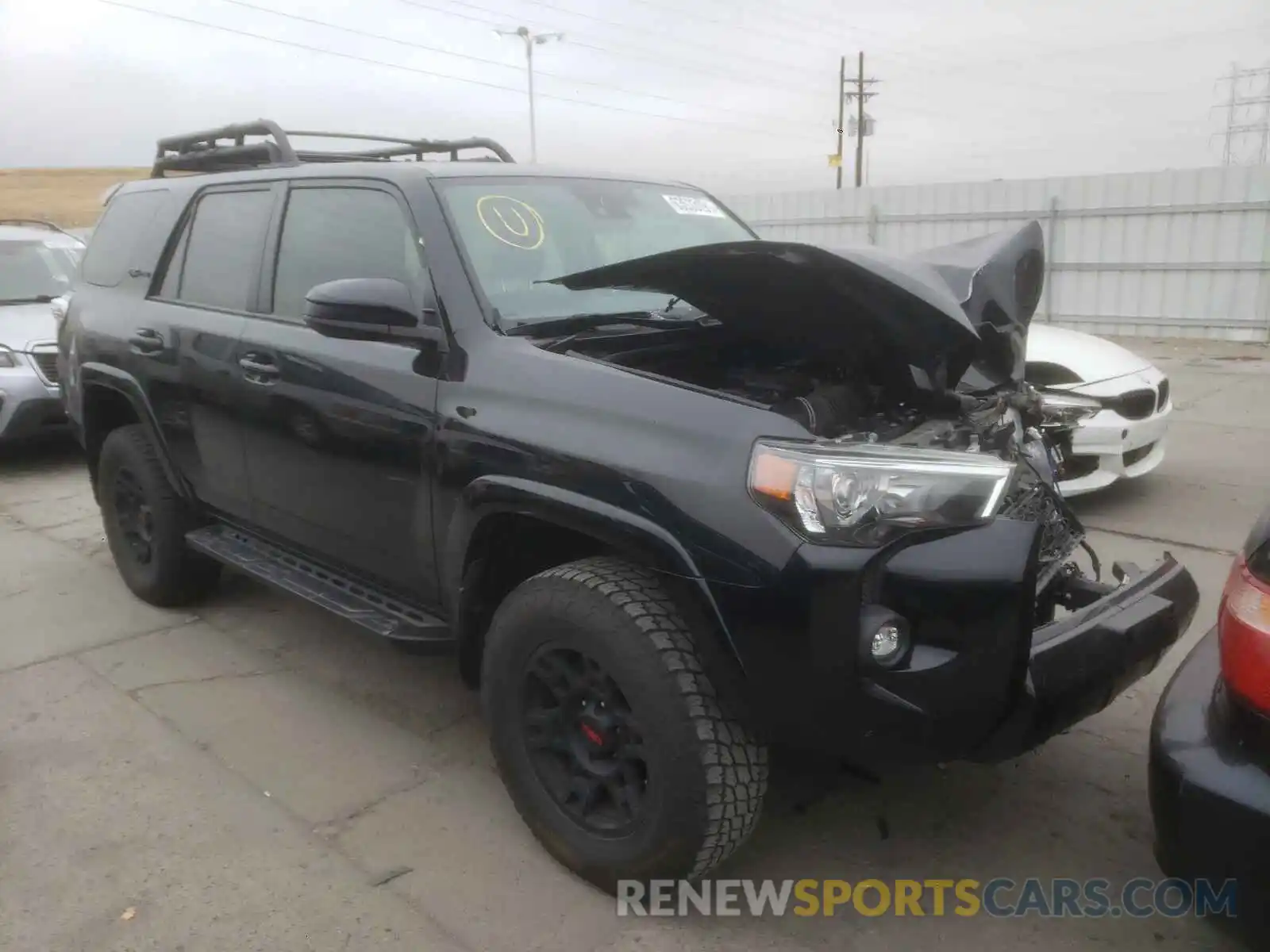 1 Photograph of a damaged car JTEBU5JR8L5820367 TOYOTA 4RUNNER 2020