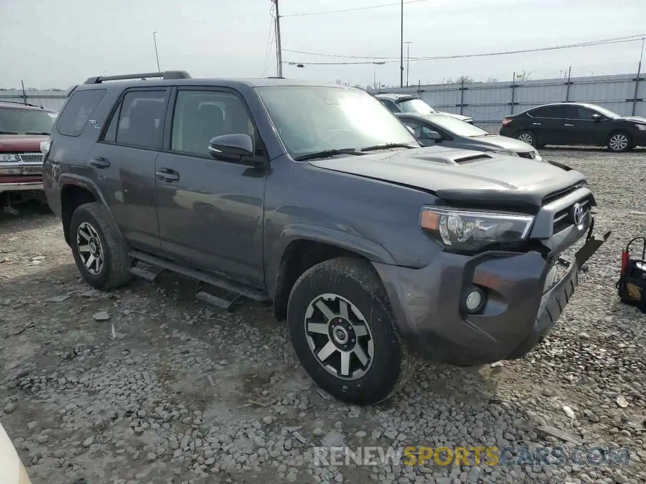 4 Фотография поврежденного автомобиля JTEBU5JR8L5827772 TOYOTA 4RUNNER 2020