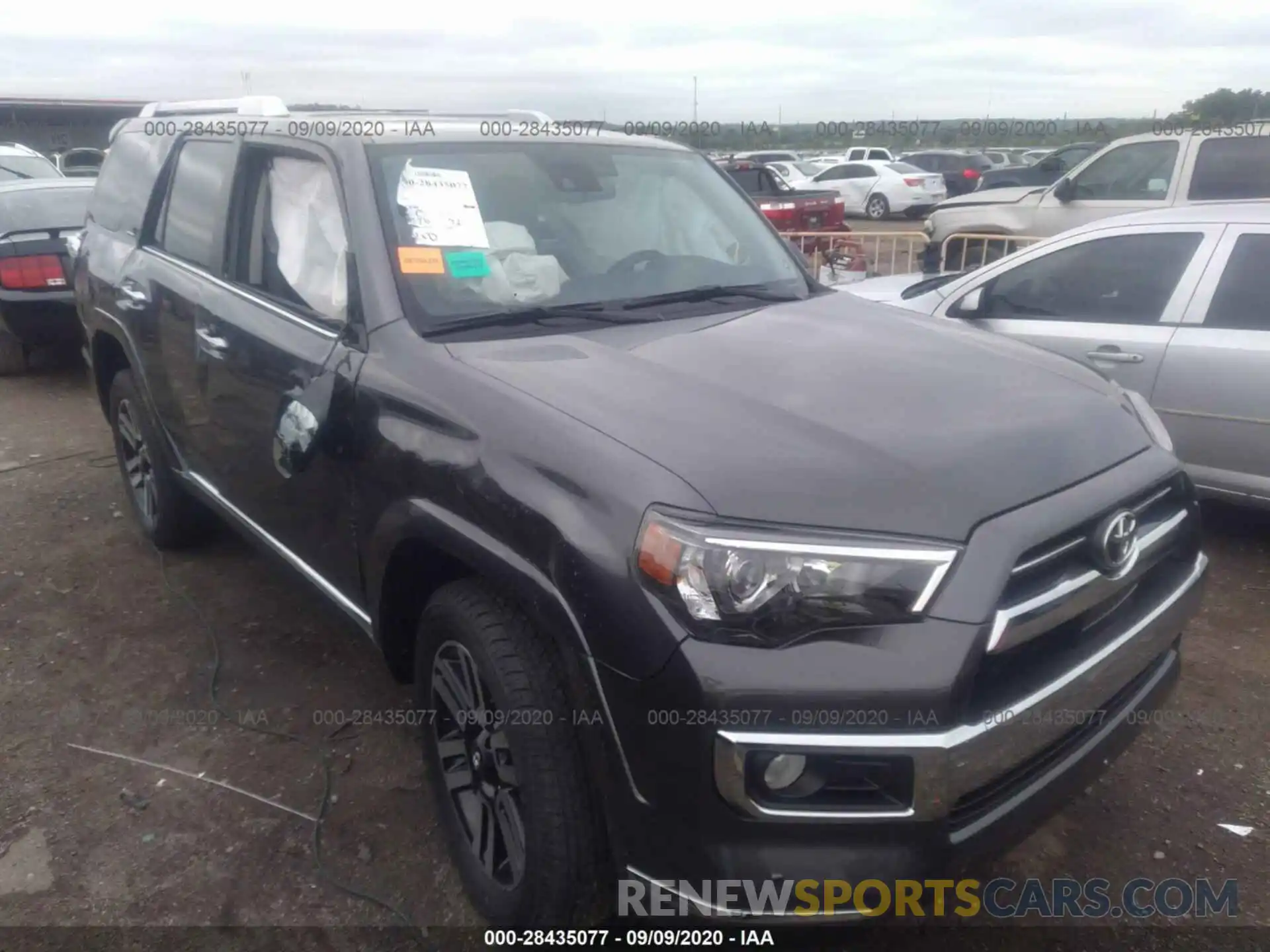 6 Фотография поврежденного автомобиля JTEBU5JR8L5831594 TOYOTA 4RUNNER 2020