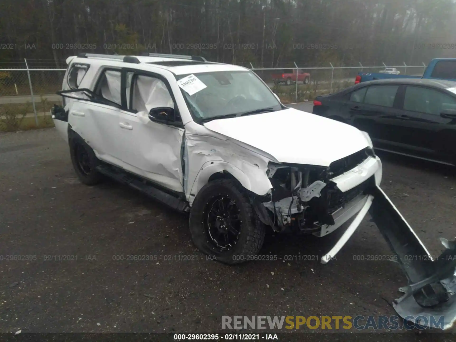 1 Photograph of a damaged car JTEBU5JR9L5751544 TOYOTA 4RUNNER 2020