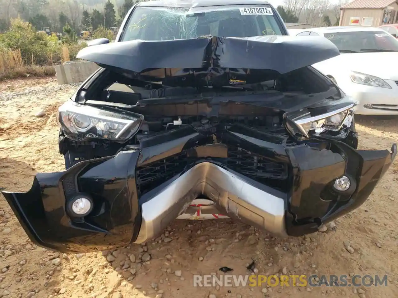 9 Photograph of a damaged car JTEBU5JR9L5757859 TOYOTA 4RUNNER 2020