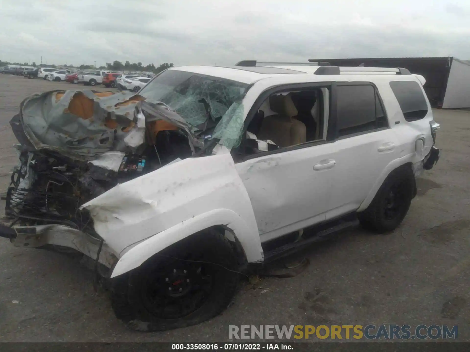 2 Photograph of a damaged car JTEBU5JR9L5760891 TOYOTA 4RUNNER 2020