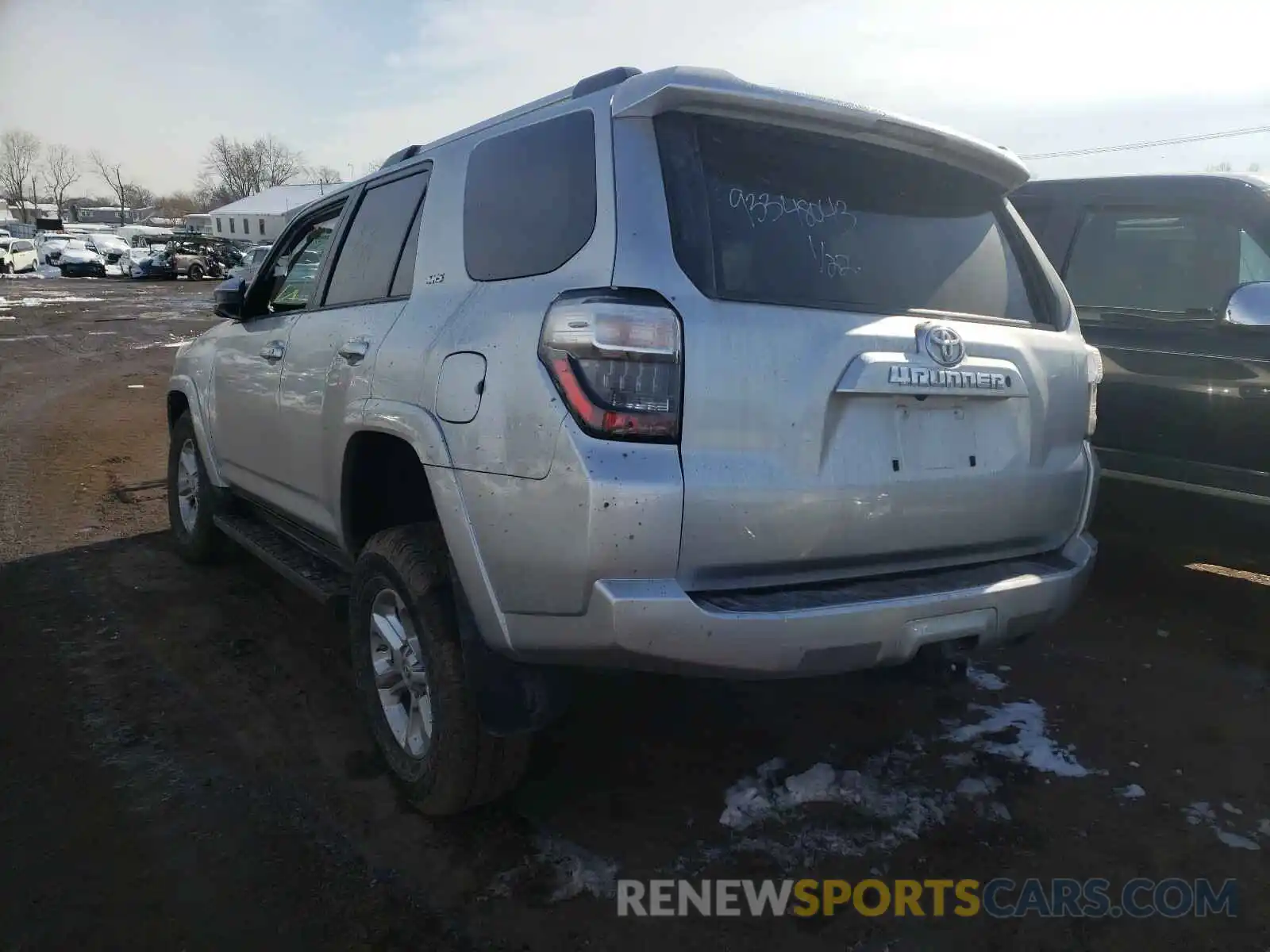 3 Photograph of a damaged car JTEBU5JR9L5762222 TOYOTA 4RUNNER 2020