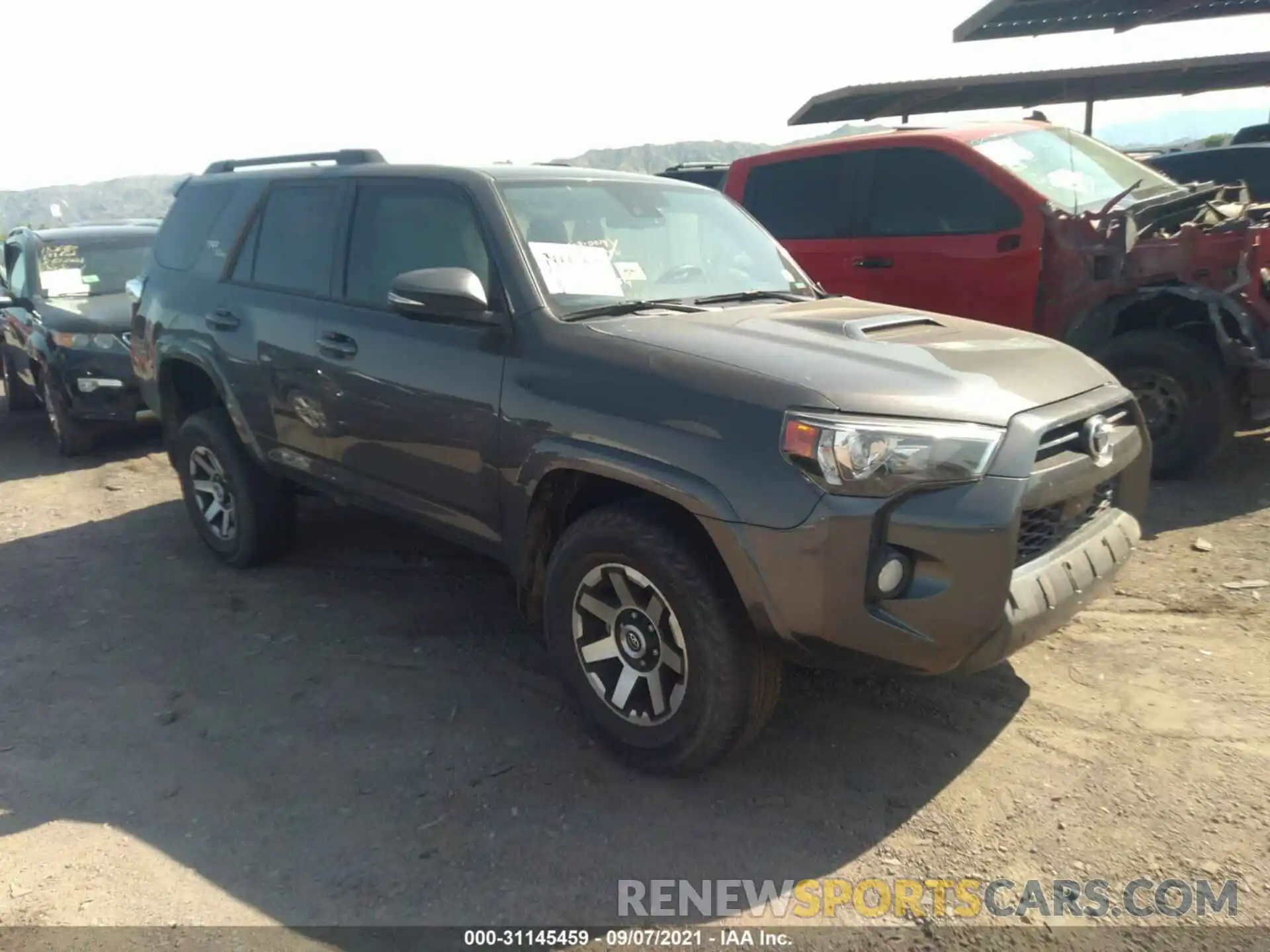 1 Photograph of a damaged car JTEBU5JR9L5766559 TOYOTA 4RUNNER 2020