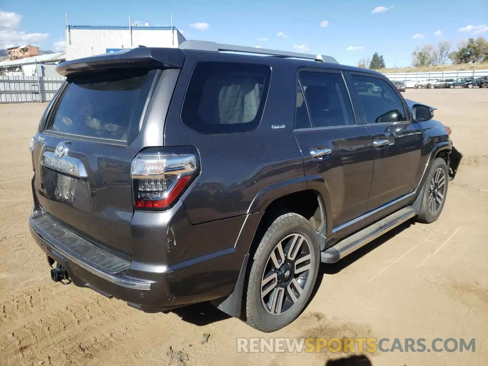 4 Photograph of a damaged car JTEBU5JR9L5777075 TOYOTA 4RUNNER 2020