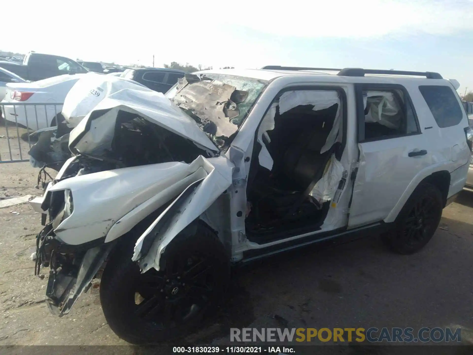 2 Photograph of a damaged car JTEBU5JR9L5779943 TOYOTA 4RUNNER 2020