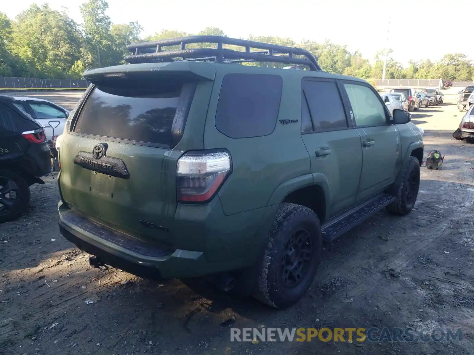 4 Фотография поврежденного автомобиля JTEBU5JR9L5782437 TOYOTA 4RUNNER 2020