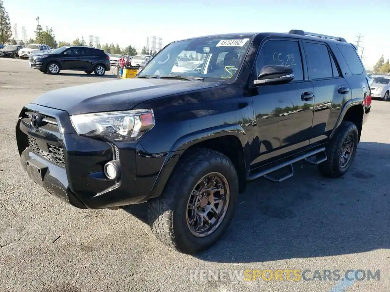 2 Photograph of a damaged car JTEBU5JR9L5789744 TOYOTA 4RUNNER 2020