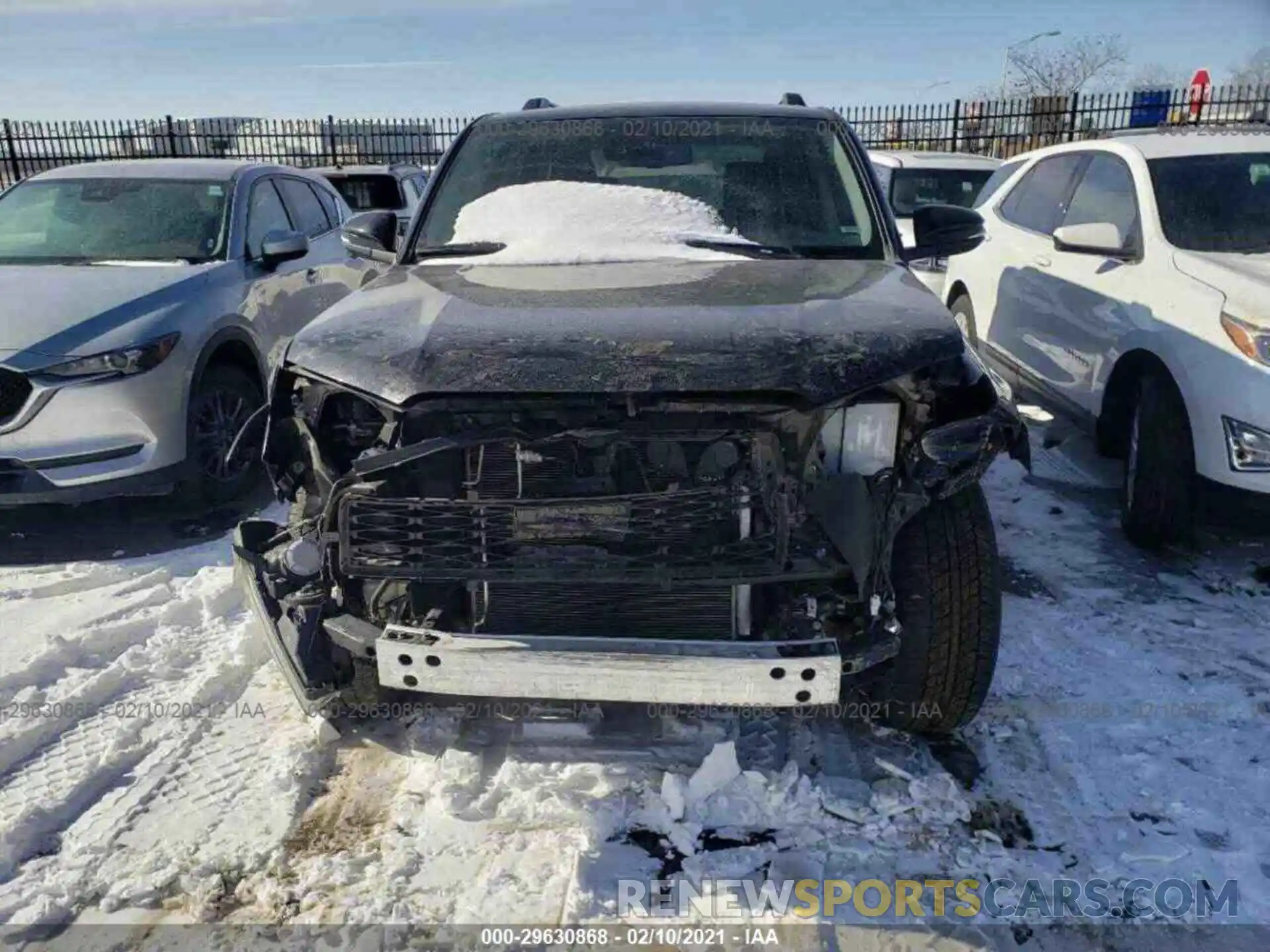 11 Photograph of a damaged car JTEBU5JR9L5791932 TOYOTA 4RUNNER 2020