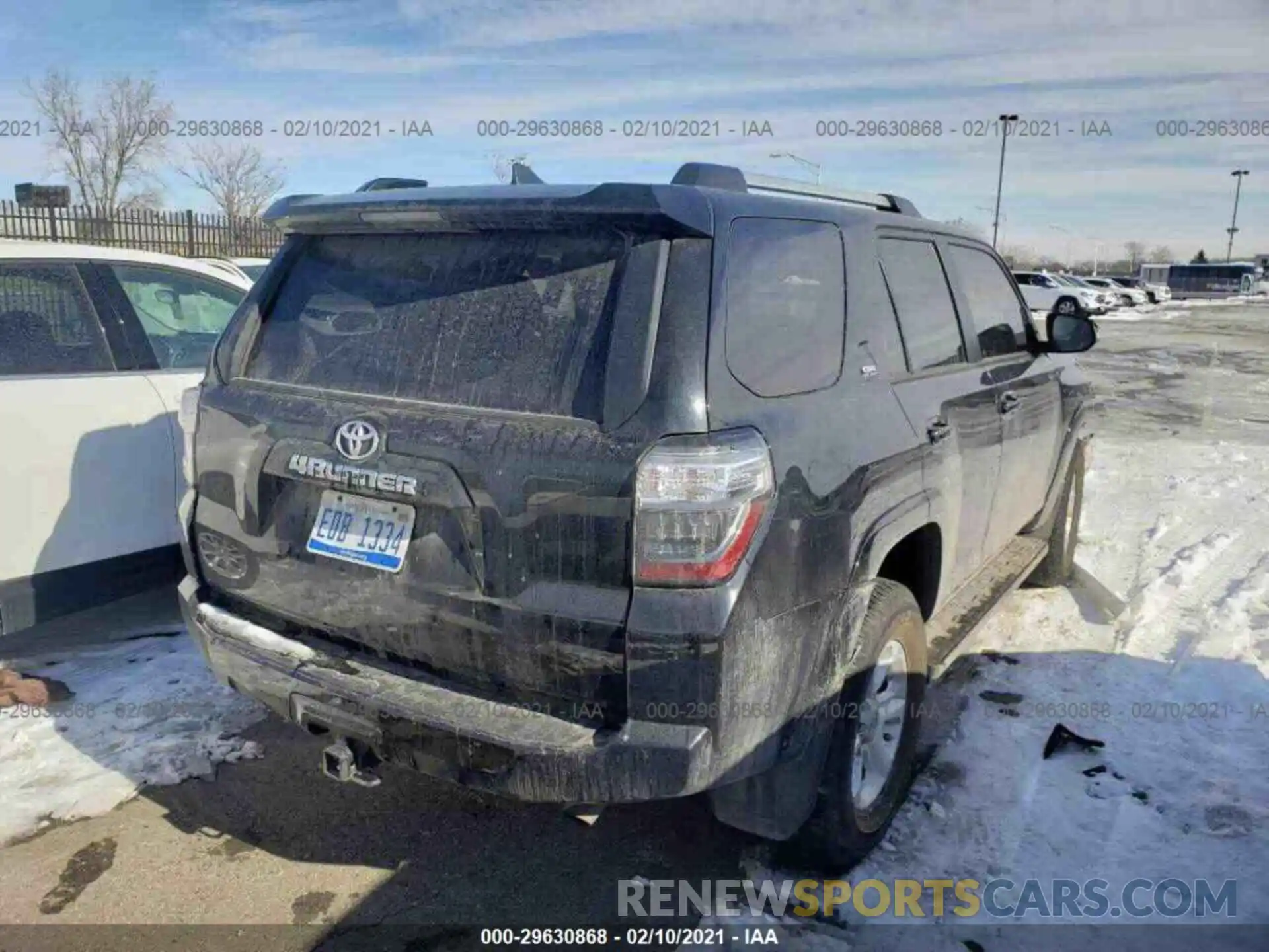 13 Photograph of a damaged car JTEBU5JR9L5791932 TOYOTA 4RUNNER 2020