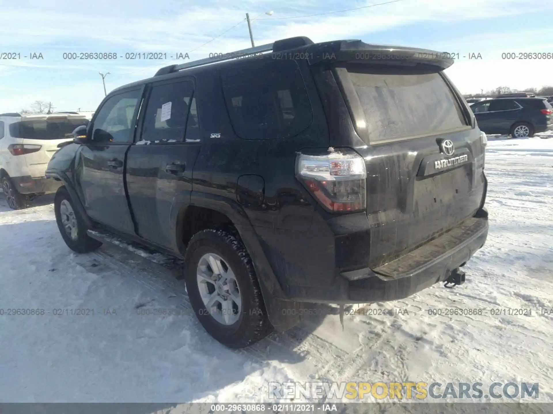 3 Фотография поврежденного автомобиля JTEBU5JR9L5791932 TOYOTA 4RUNNER 2020