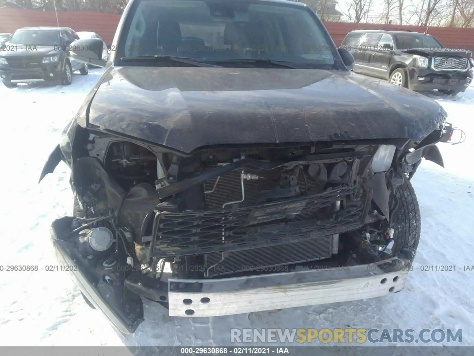 6 Photograph of a damaged car JTEBU5JR9L5791932 TOYOTA 4RUNNER 2020