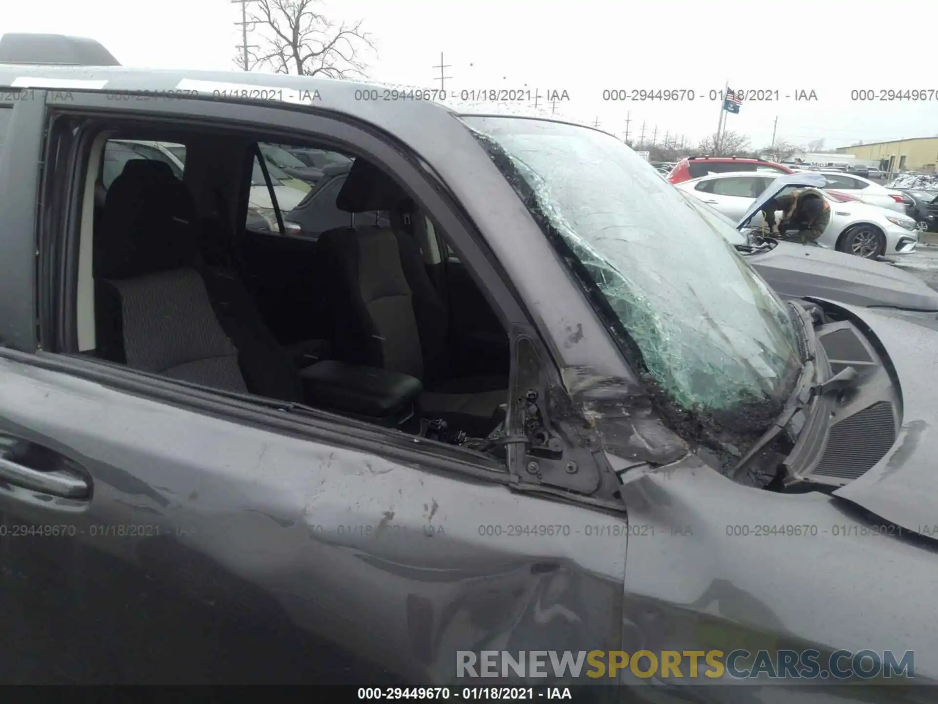 6 Photograph of a damaged car JTEBU5JR9L5792868 TOYOTA 4RUNNER 2020