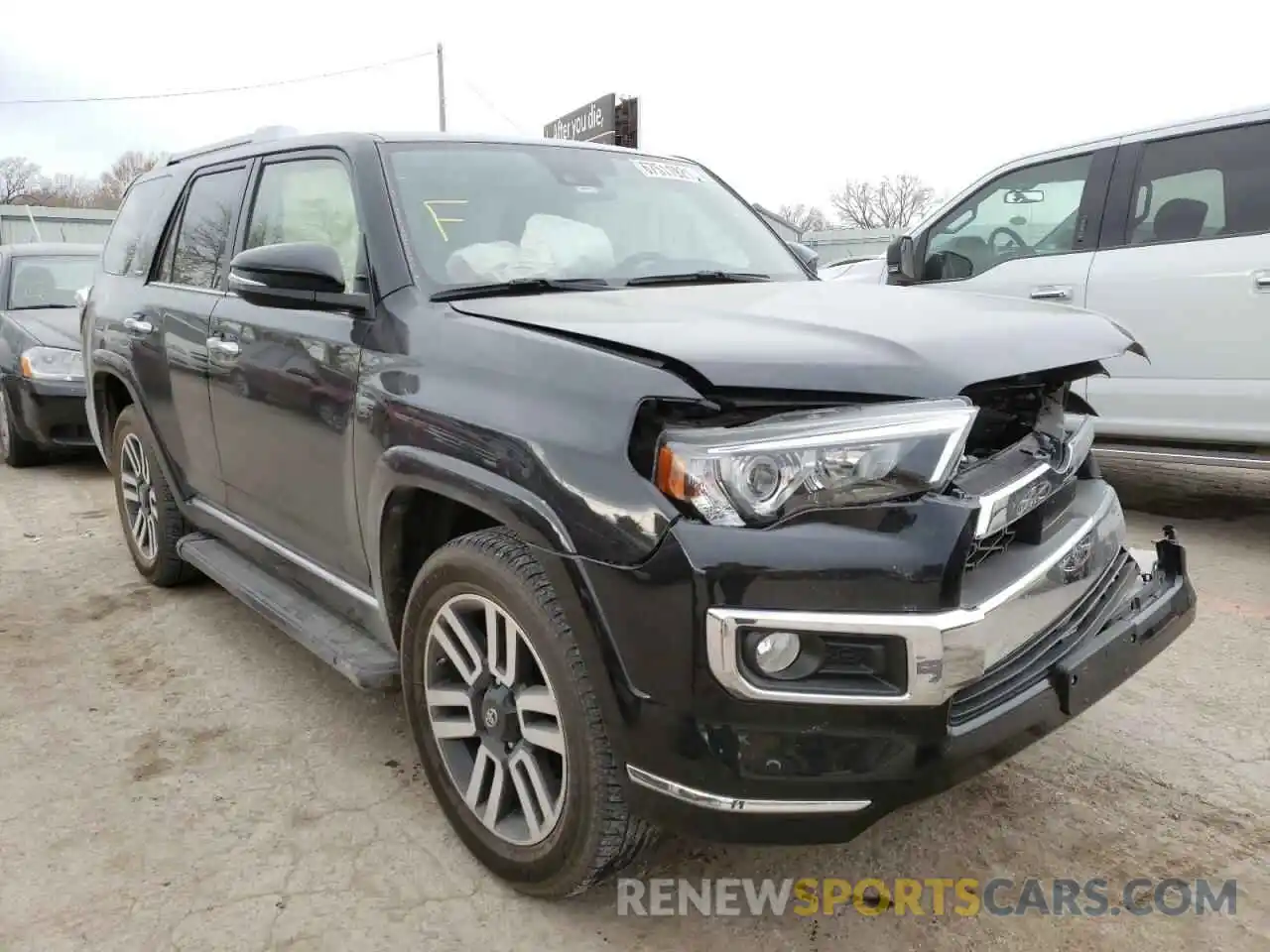 1 Photograph of a damaged car JTEBU5JR9L5792997 TOYOTA 4RUNNER 2020