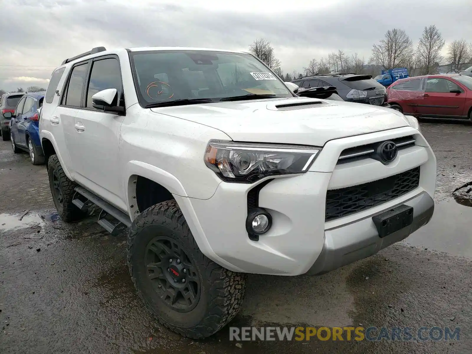 1 Photograph of a damaged car JTEBU5JR9L5793289 TOYOTA 4RUNNER 2020