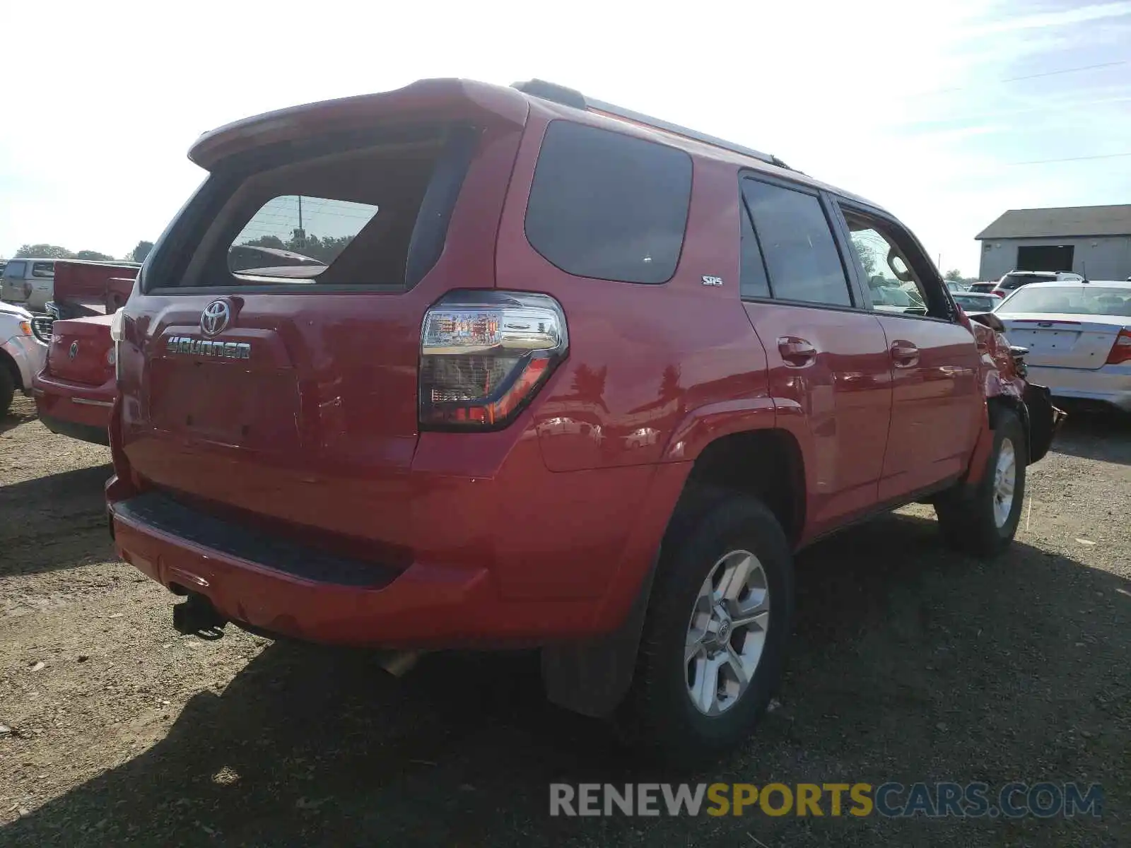 4 Photograph of a damaged car JTEBU5JR9L5806087 TOYOTA 4RUNNER 2020