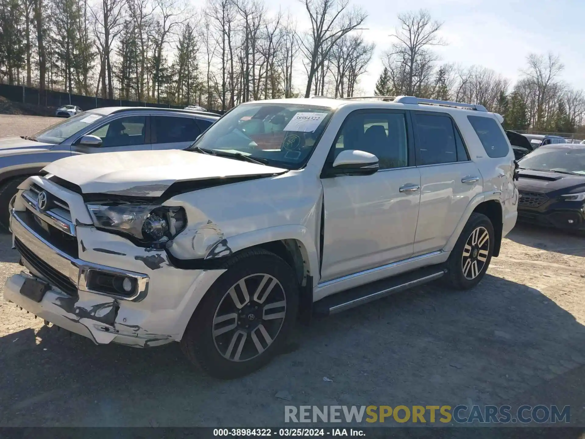 2 Photograph of a damaged car JTEBU5JR9L5806686 TOYOTA 4RUNNER 2020