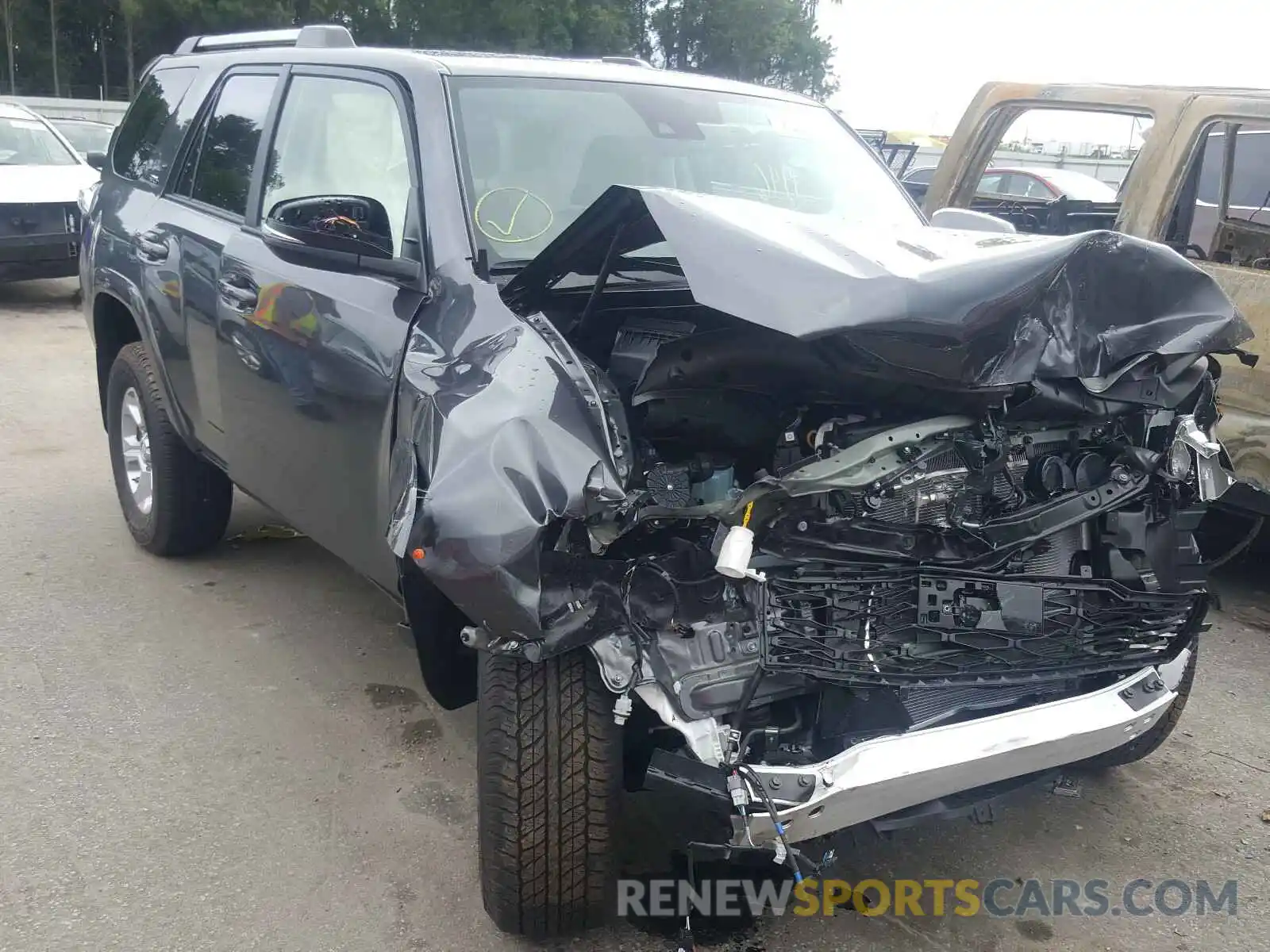 1 Photograph of a damaged car JTEBU5JR9L5810043 TOYOTA 4RUNNER 2020