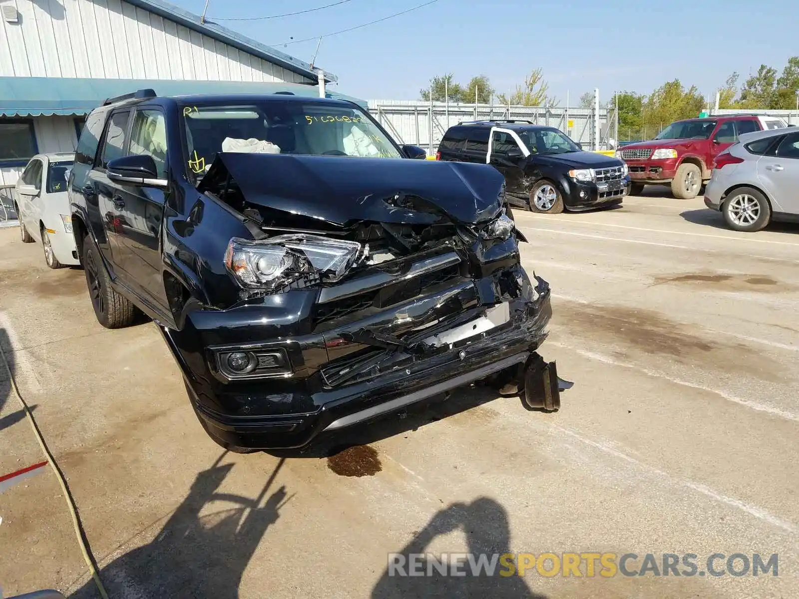 1 Photograph of a damaged car JTEBU5JR9L5816165 TOYOTA 4RUNNER 2020