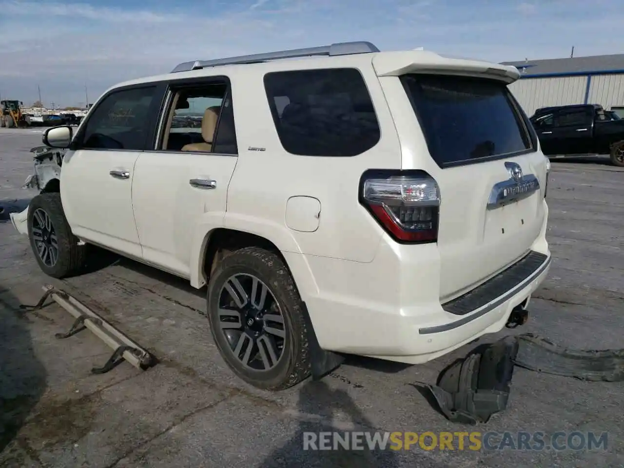 3 Photograph of a damaged car JTEBU5JR9L5822208 TOYOTA 4RUNNER 2020