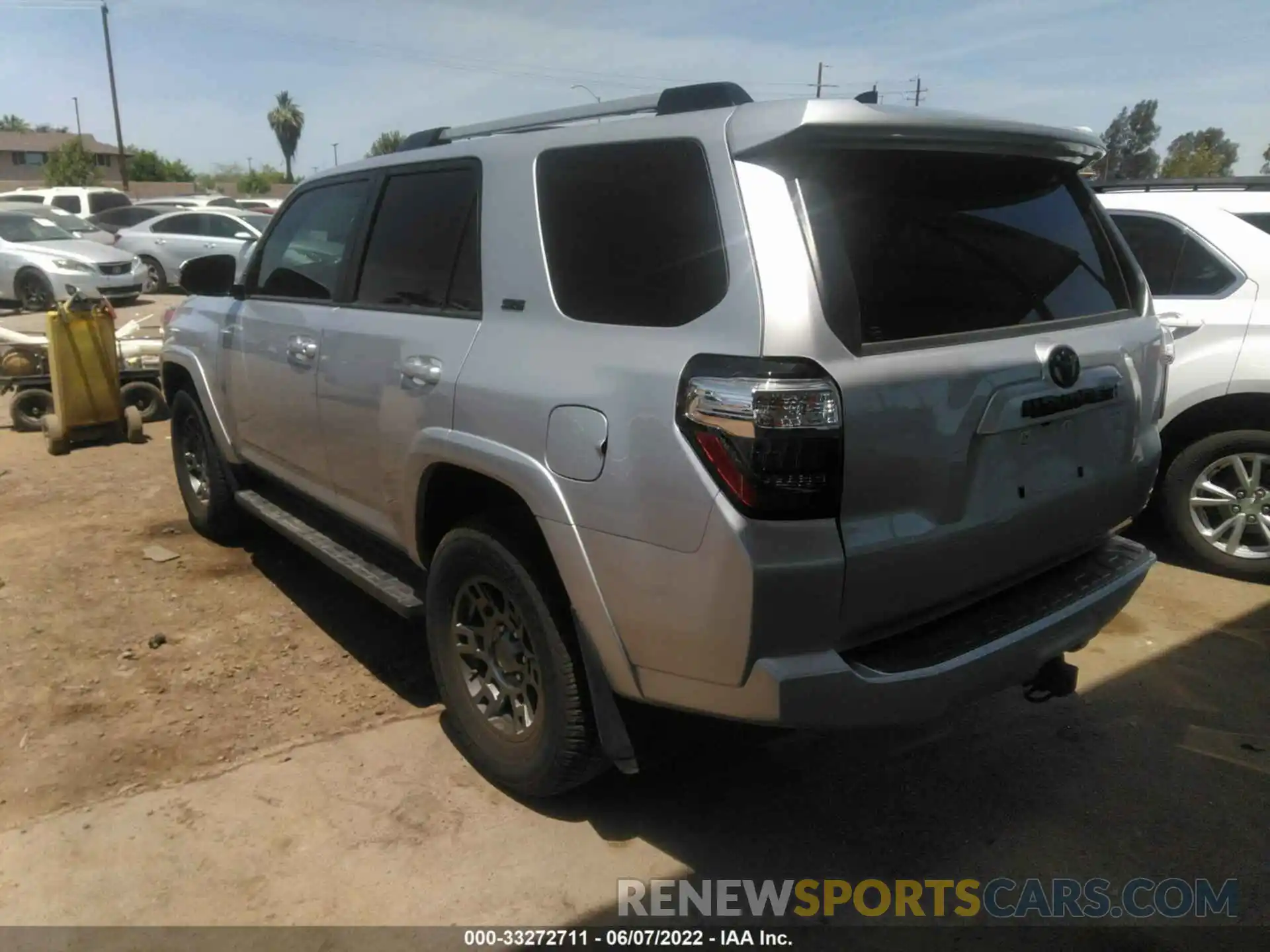 3 Photograph of a damaged car JTEBU5JR9L5825206 TOYOTA 4RUNNER 2020