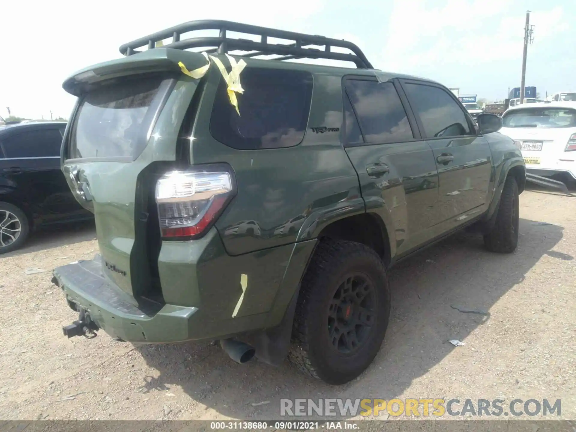 4 Photograph of a damaged car JTEBU5JR9L5826596 TOYOTA 4RUNNER 2020