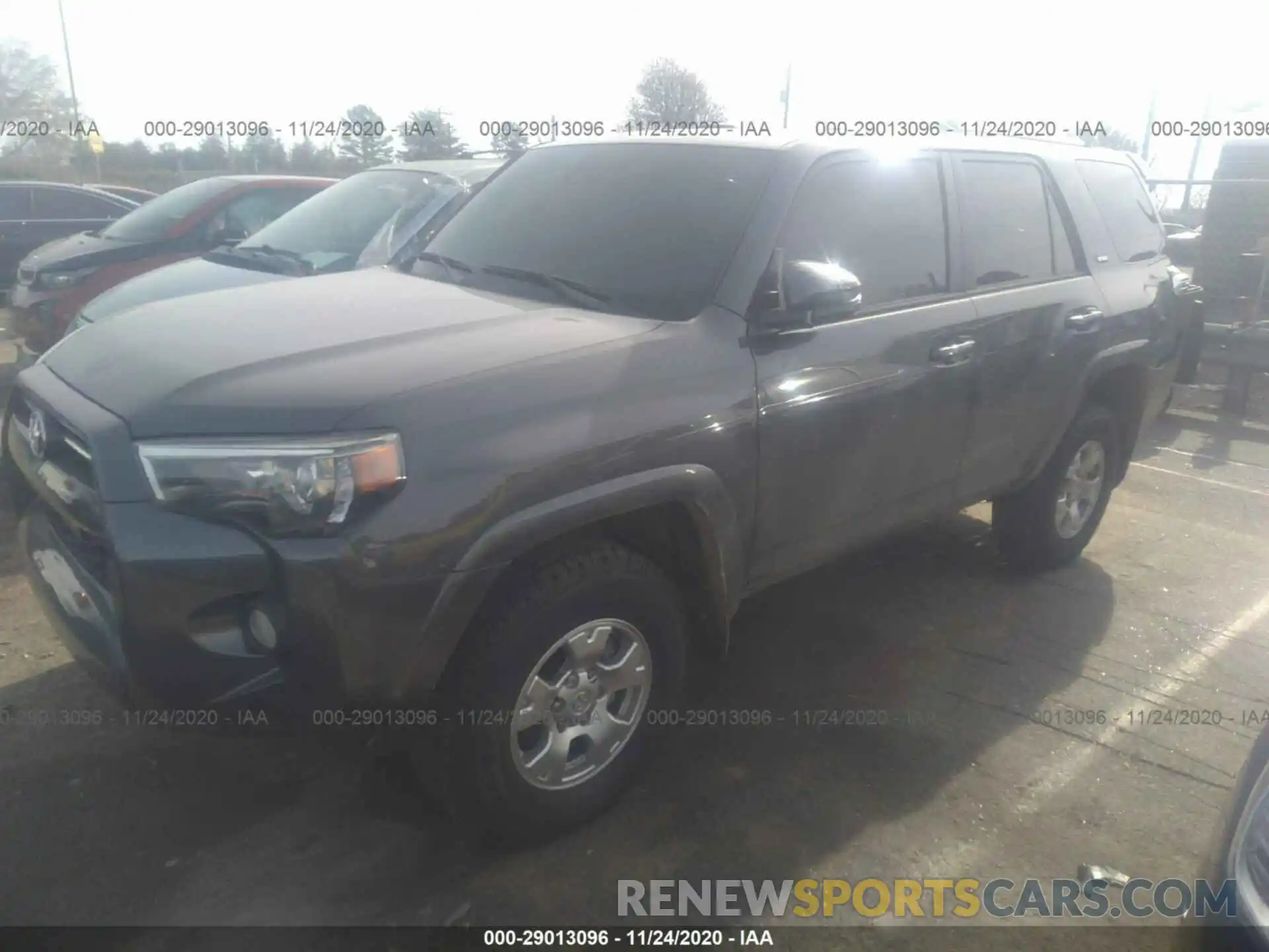 2 Photograph of a damaged car JTEBU5JR9L5834245 TOYOTA 4RUNNER 2020