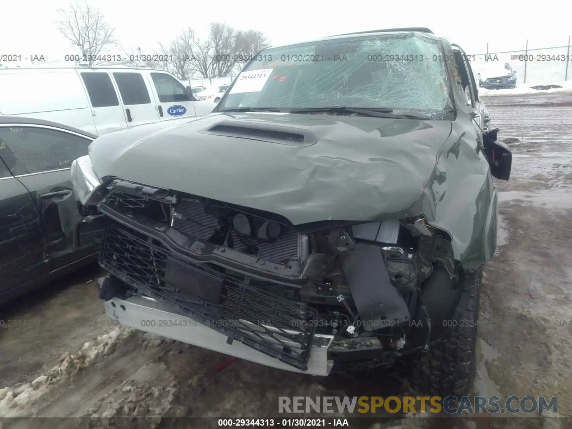 6 Photograph of a damaged car JTEBU5JR9L5835671 TOYOTA 4RUNNER 2020