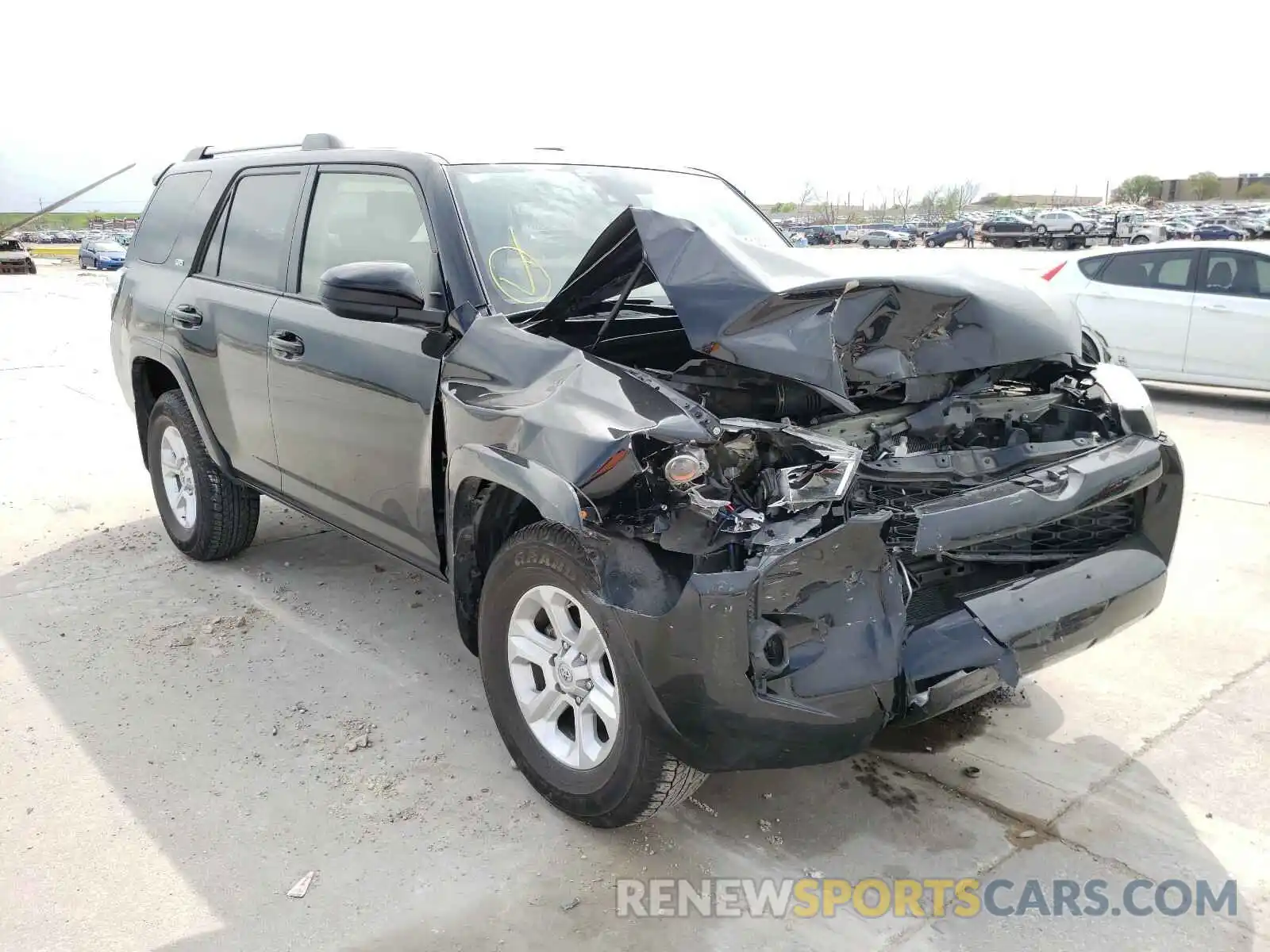 1 Photograph of a damaged car JTEBU5JRXL5738298 TOYOTA 4RUNNER 2020