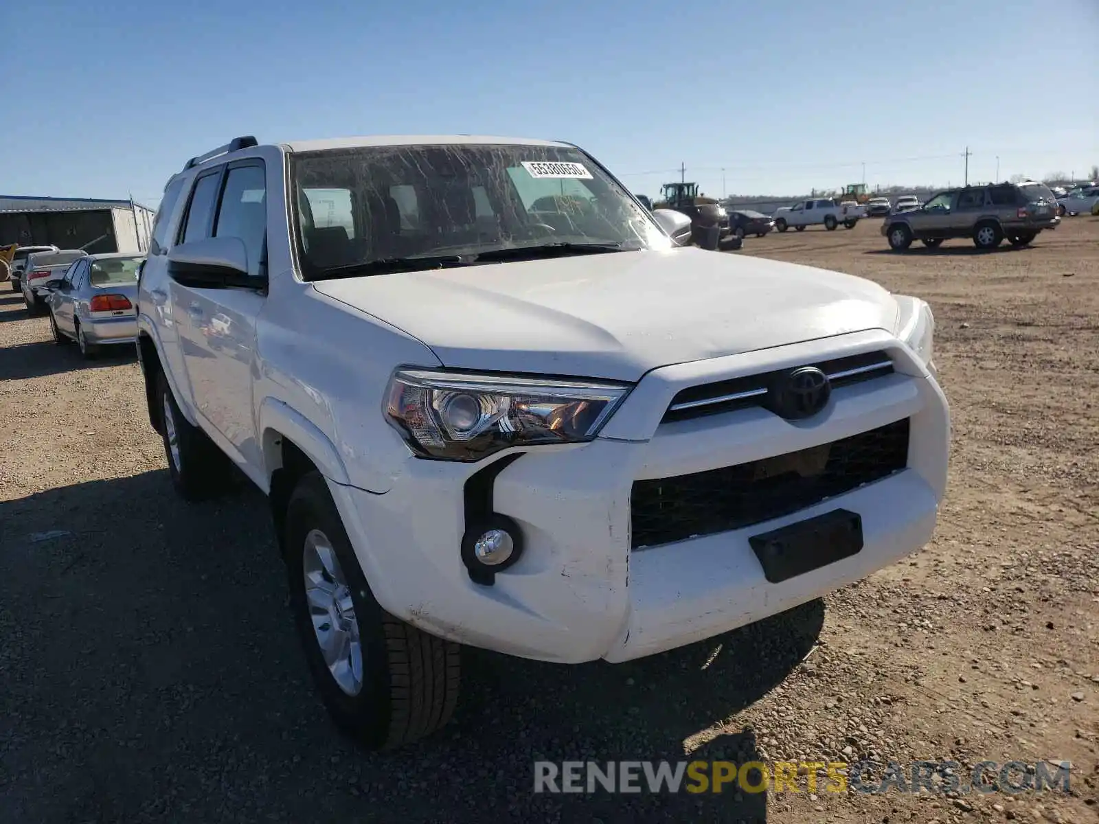 1 Photograph of a damaged car JTEBU5JRXL5738513 TOYOTA 4RUNNER 2020