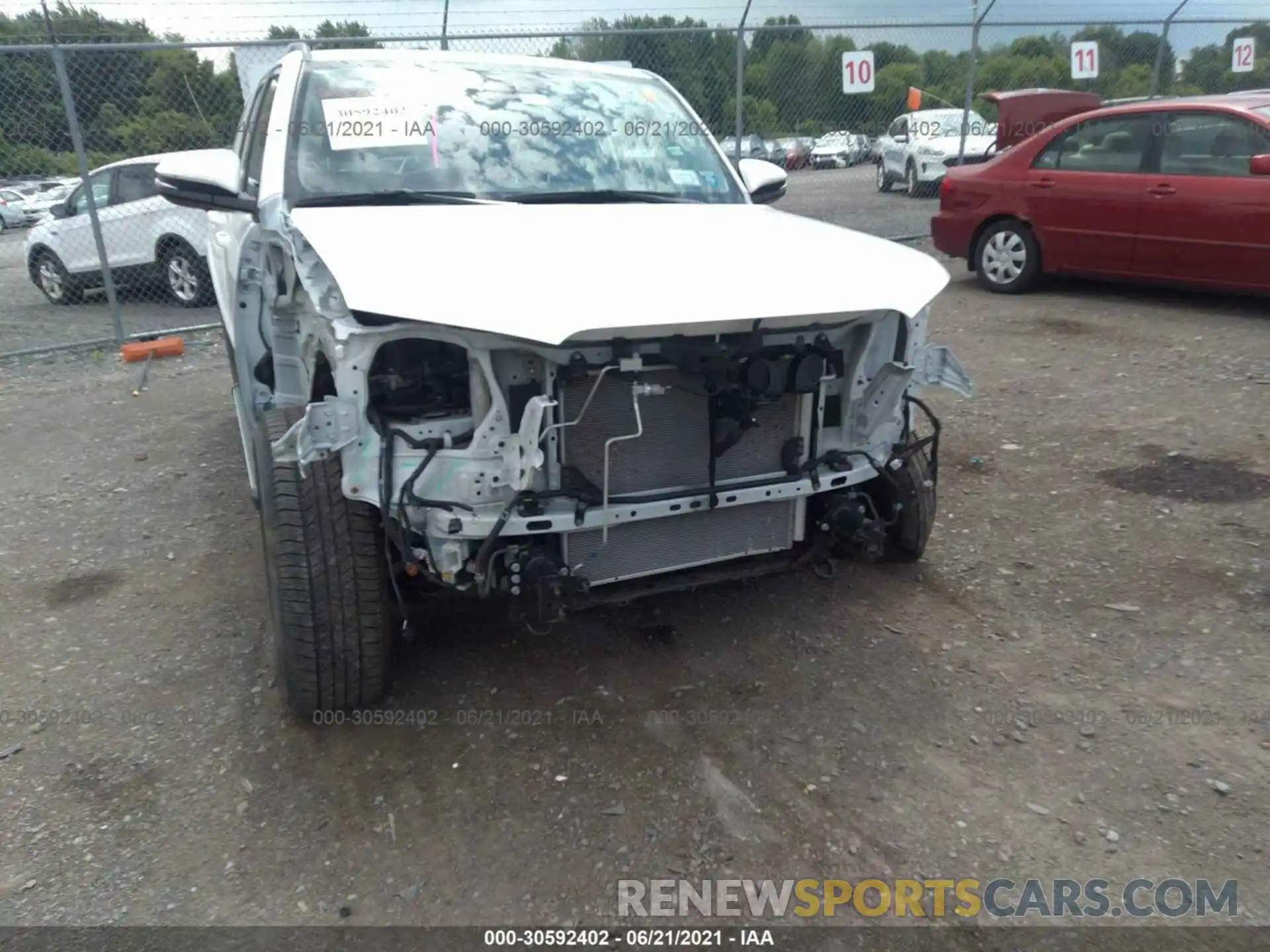 6 Photograph of a damaged car JTEBU5JRXL5739483 TOYOTA 4RUNNER 2020