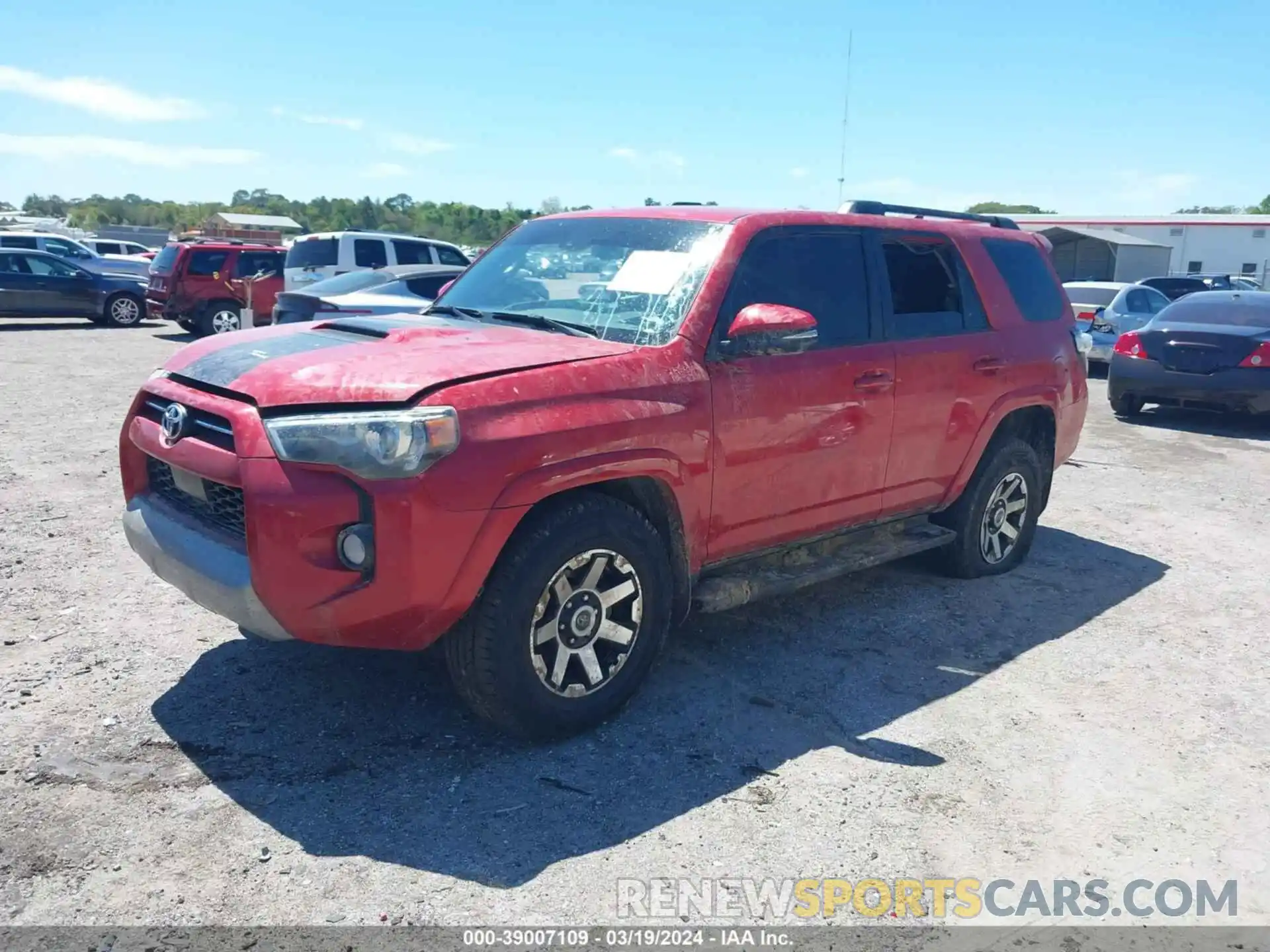 2 Photograph of a damaged car JTEBU5JRXL5745249 TOYOTA 4RUNNER 2020