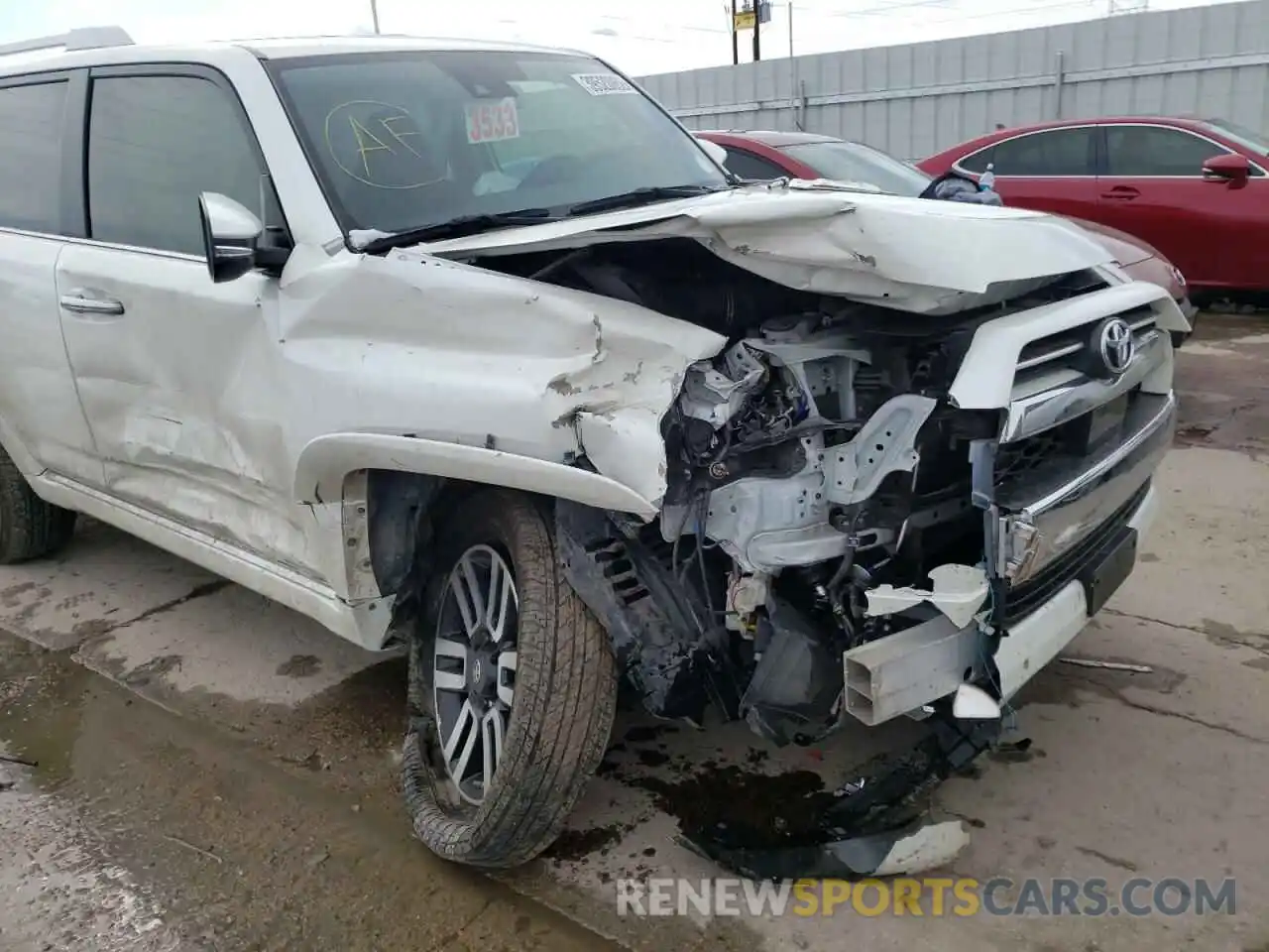 9 Photograph of a damaged car JTEBU5JRXL5745493 TOYOTA 4RUNNER 2020