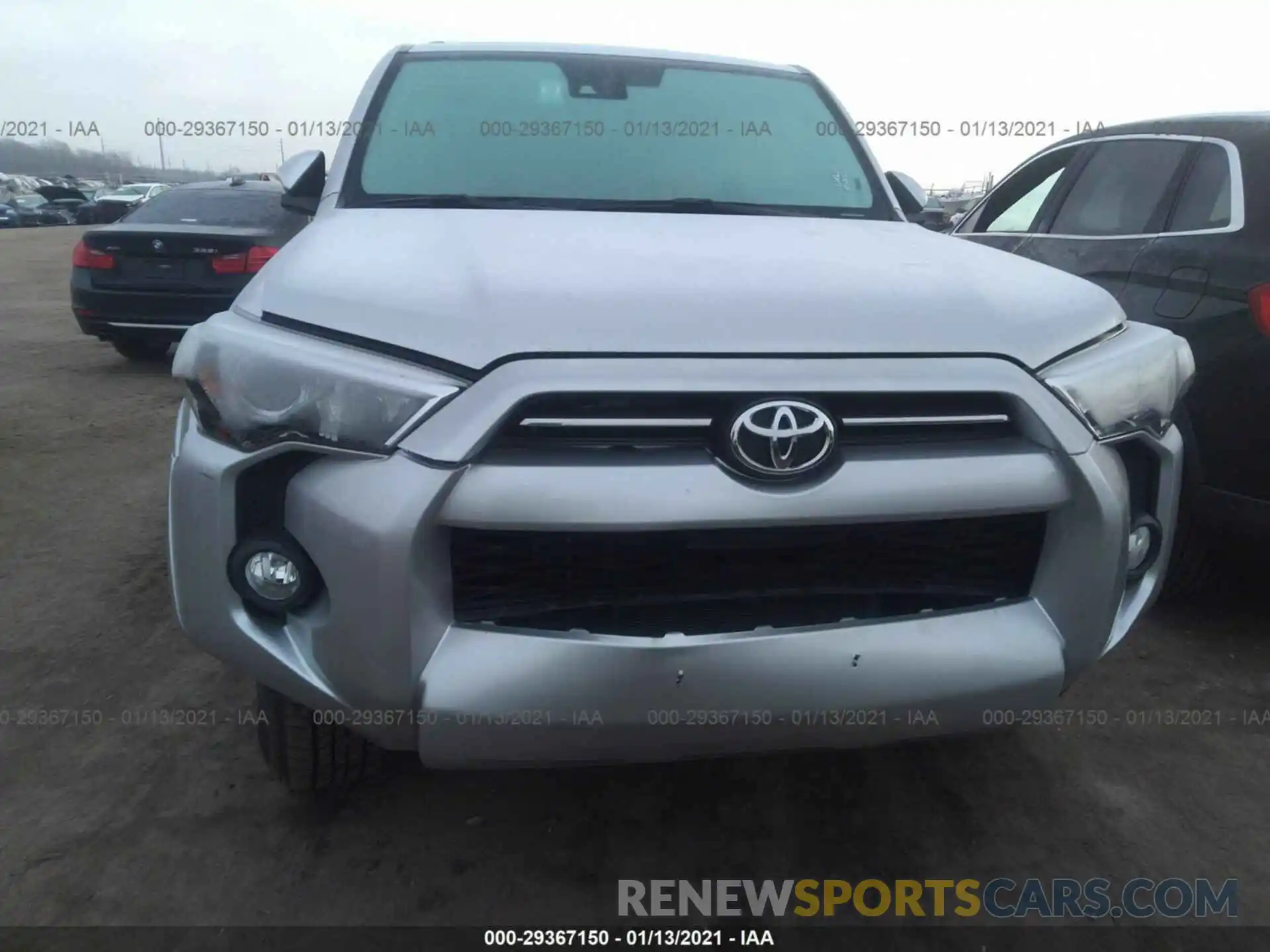 6 Photograph of a damaged car JTEBU5JRXL5746286 TOYOTA 4RUNNER 2020