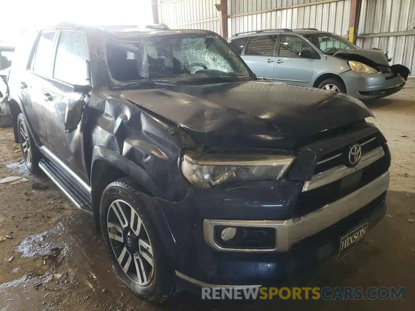 1 Photograph of a damaged car JTEBU5JRXL5753769 TOYOTA 4RUNNER 2020