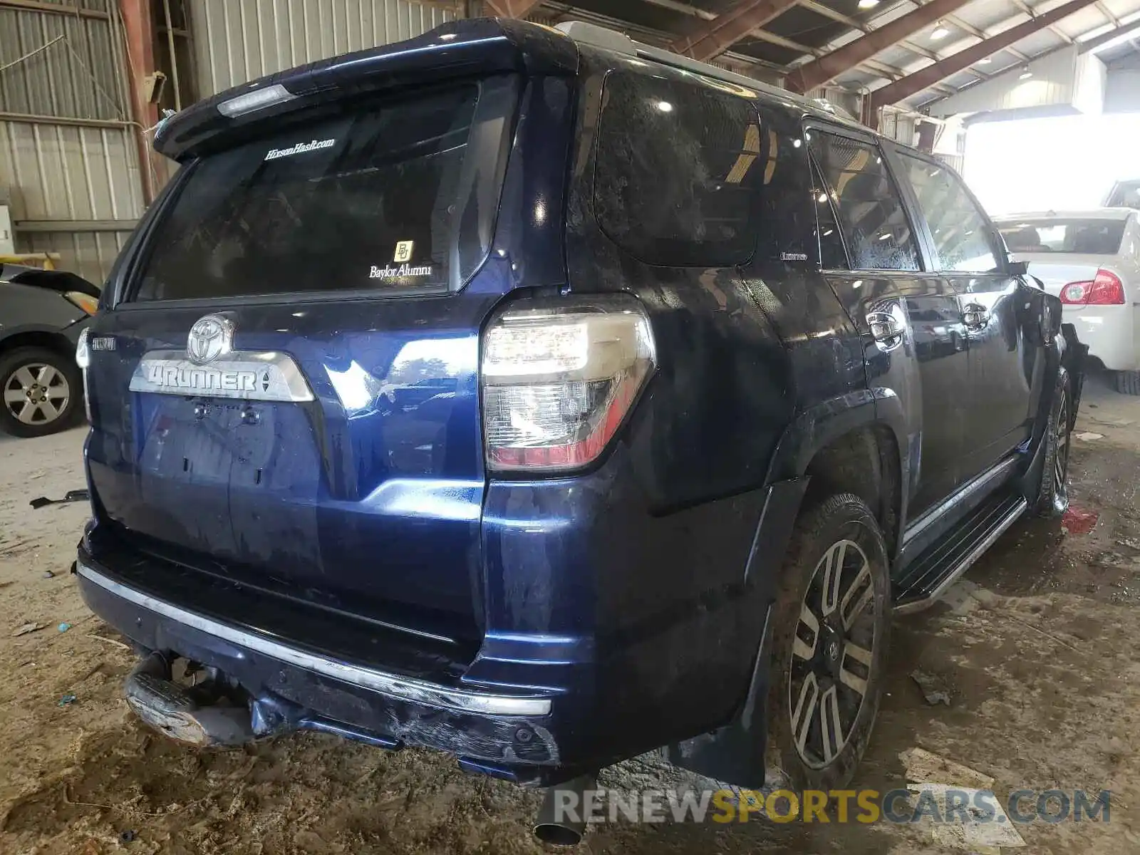 4 Photograph of a damaged car JTEBU5JRXL5753769 TOYOTA 4RUNNER 2020