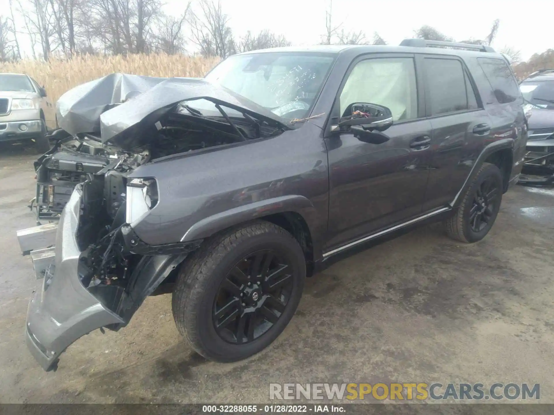 2 Photograph of a damaged car JTEBU5JRXL5764786 TOYOTA 4RUNNER 2020