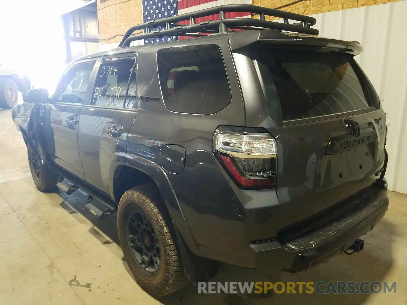 3 Photograph of a damaged car JTEBU5JRXL5767199 TOYOTA 4RUNNER 2020