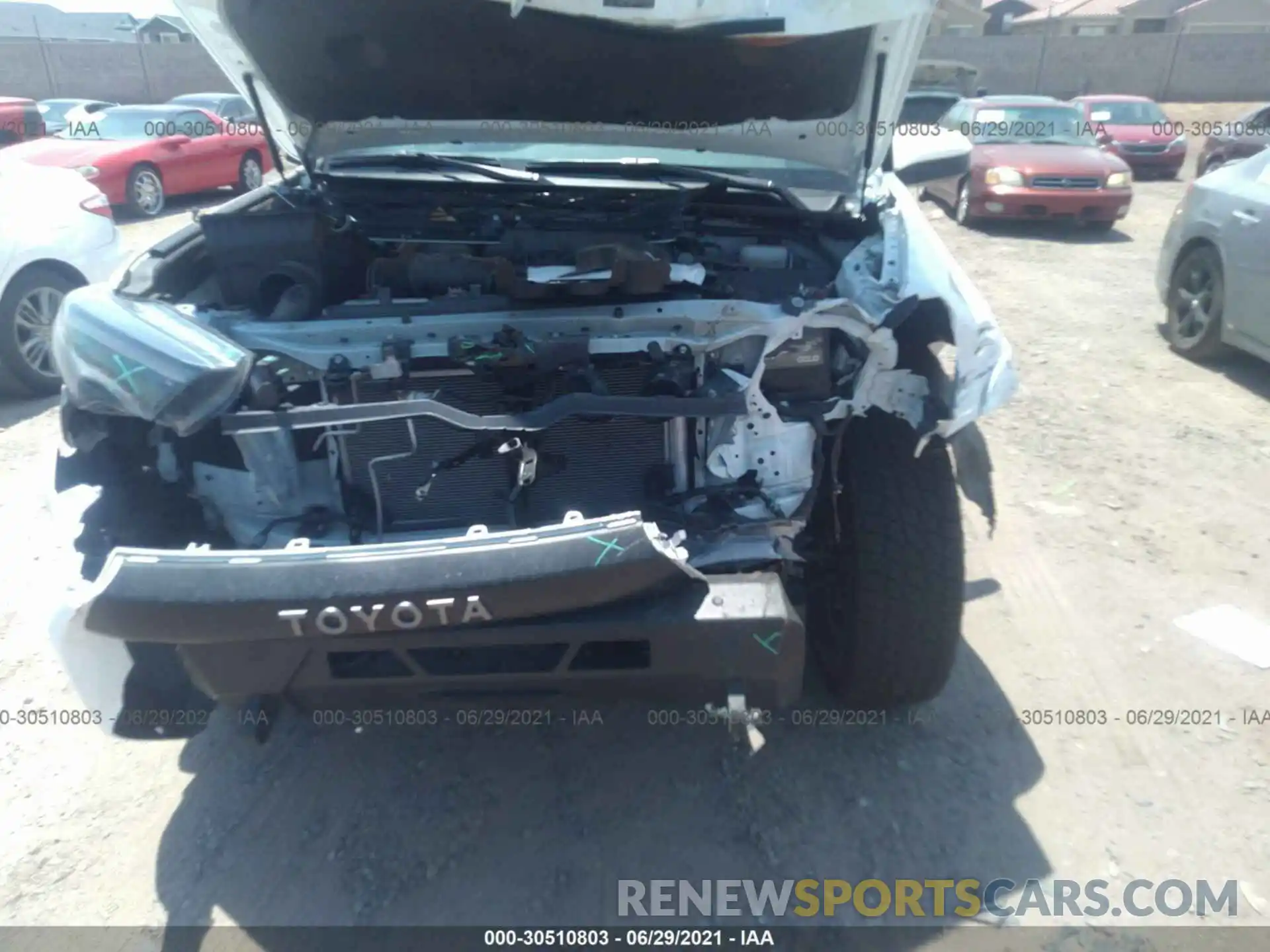 6 Photograph of a damaged car JTEBU5JRXL5767896 TOYOTA 4RUNNER 2020