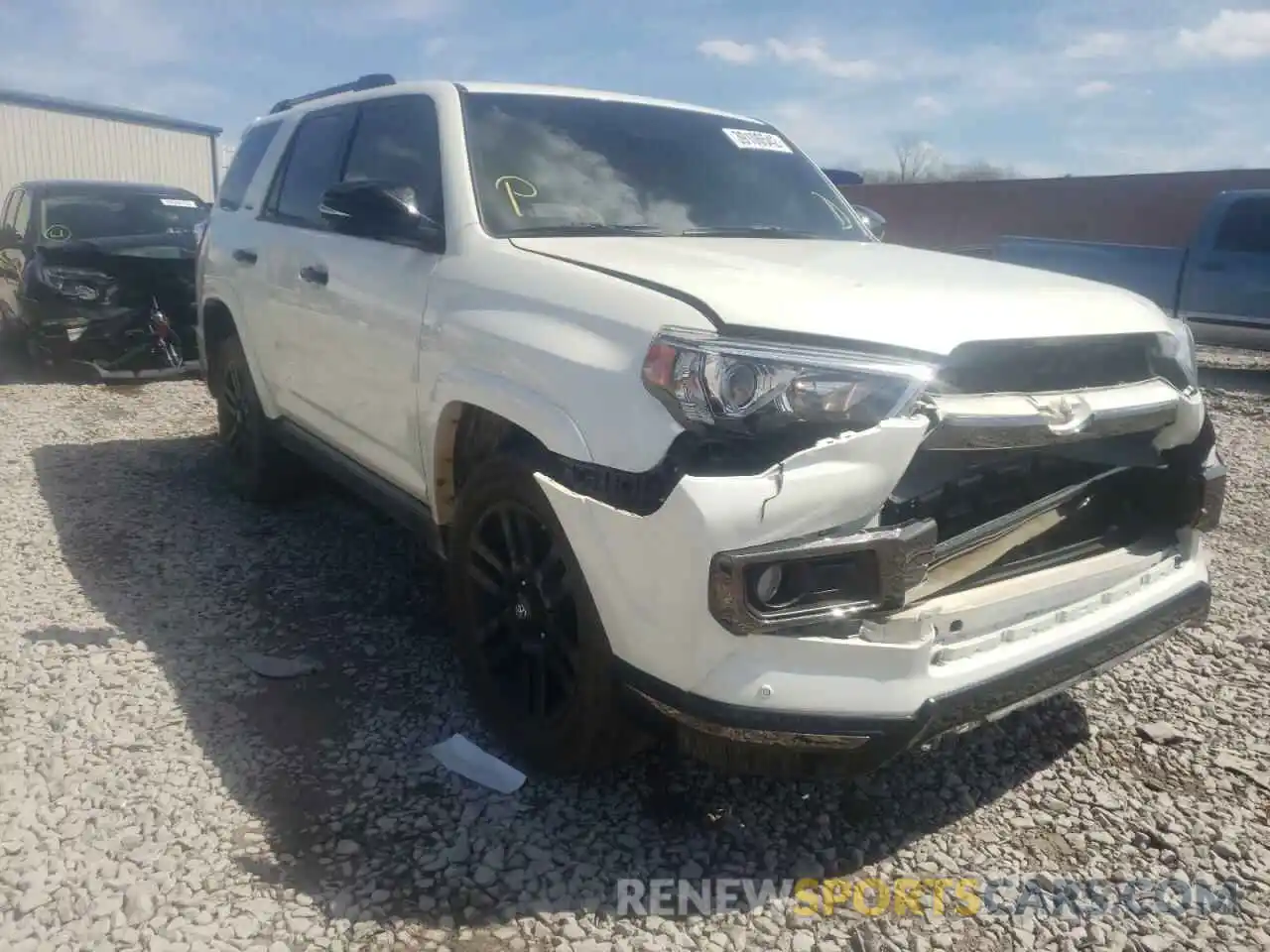 1 Photograph of a damaged car JTEBU5JRXL5770555 TOYOTA 4RUNNER 2020