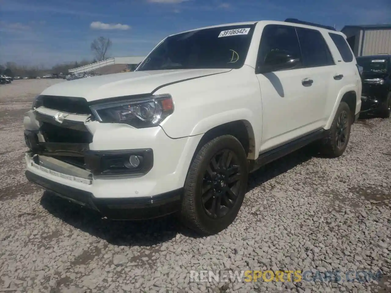 2 Photograph of a damaged car JTEBU5JRXL5770555 TOYOTA 4RUNNER 2020