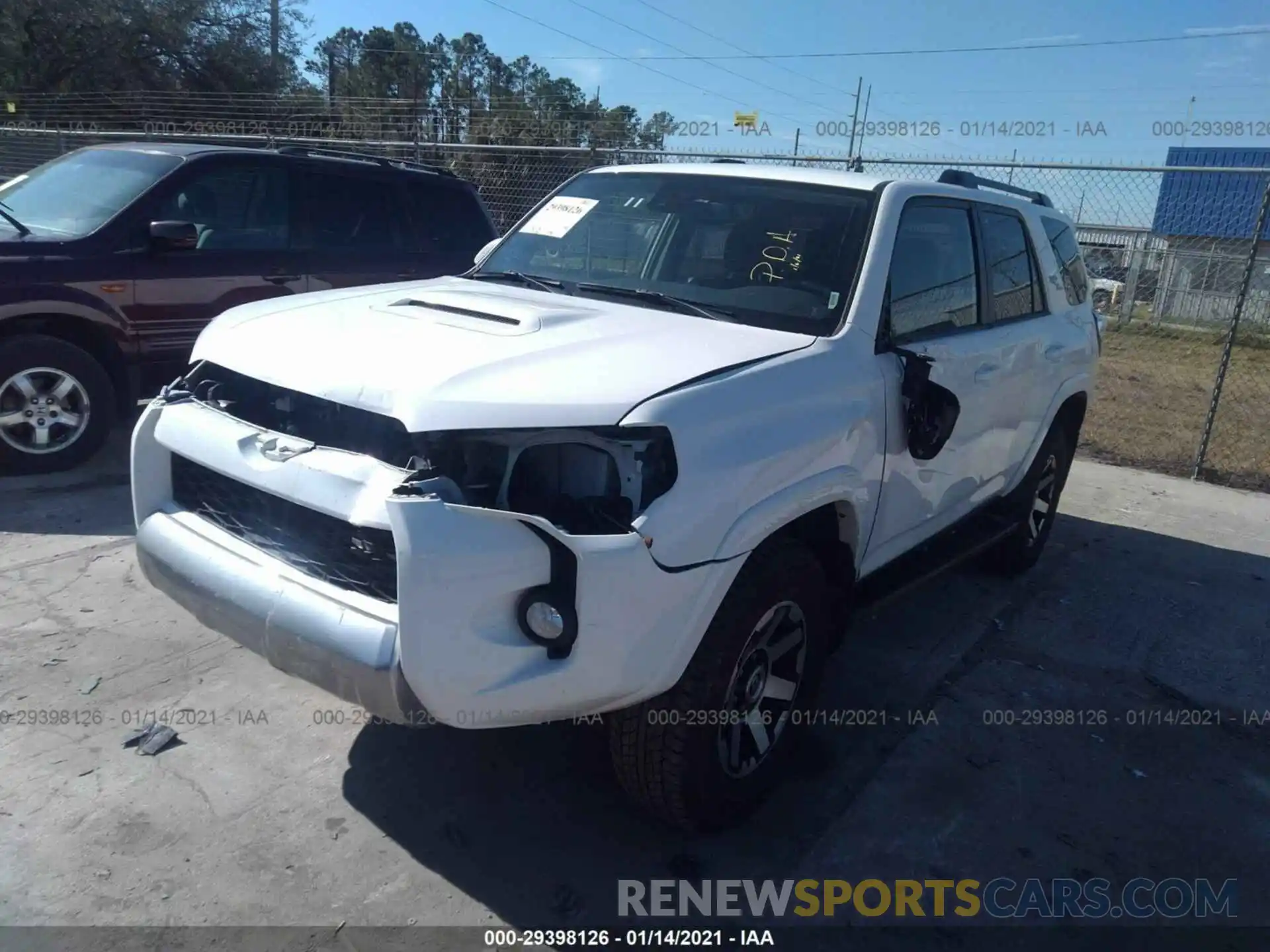 6 Photograph of a damaged car JTEBU5JRXL5770703 TOYOTA 4RUNNER 2020