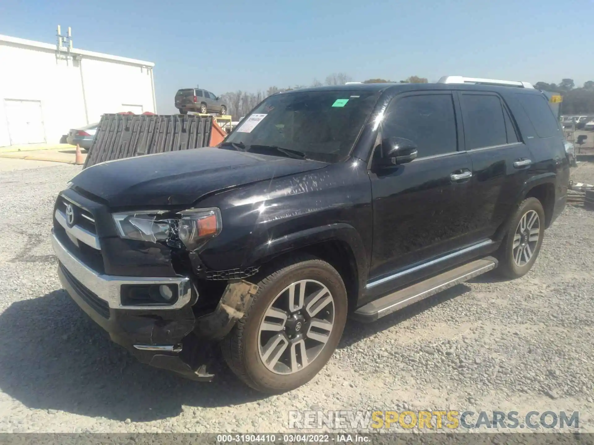 2 Фотография поврежденного автомобиля JTEBU5JRXL5771415 TOYOTA 4RUNNER 2020