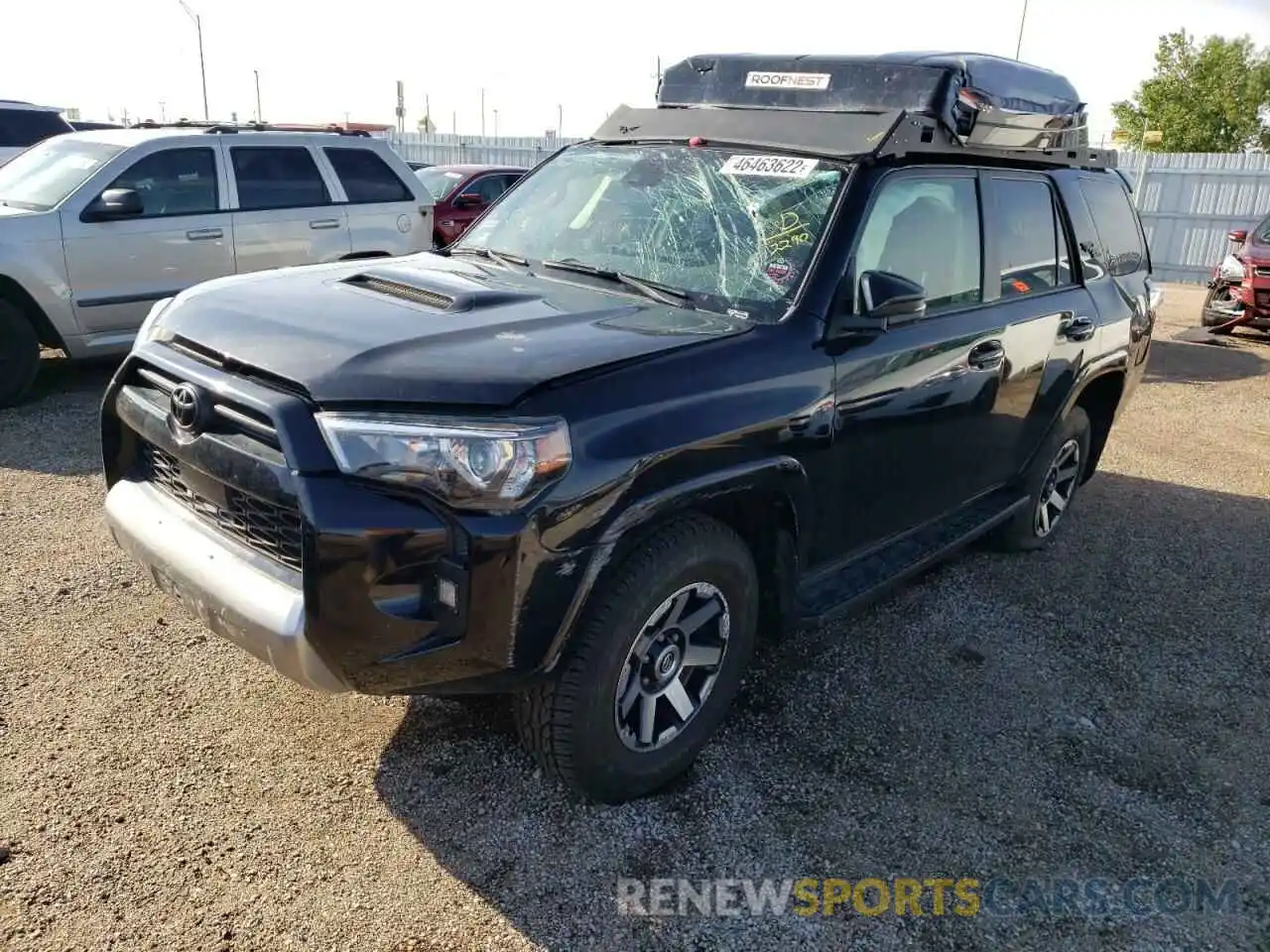 2 Photograph of a damaged car JTEBU5JRXL5772290 TOYOTA 4RUNNER 2020