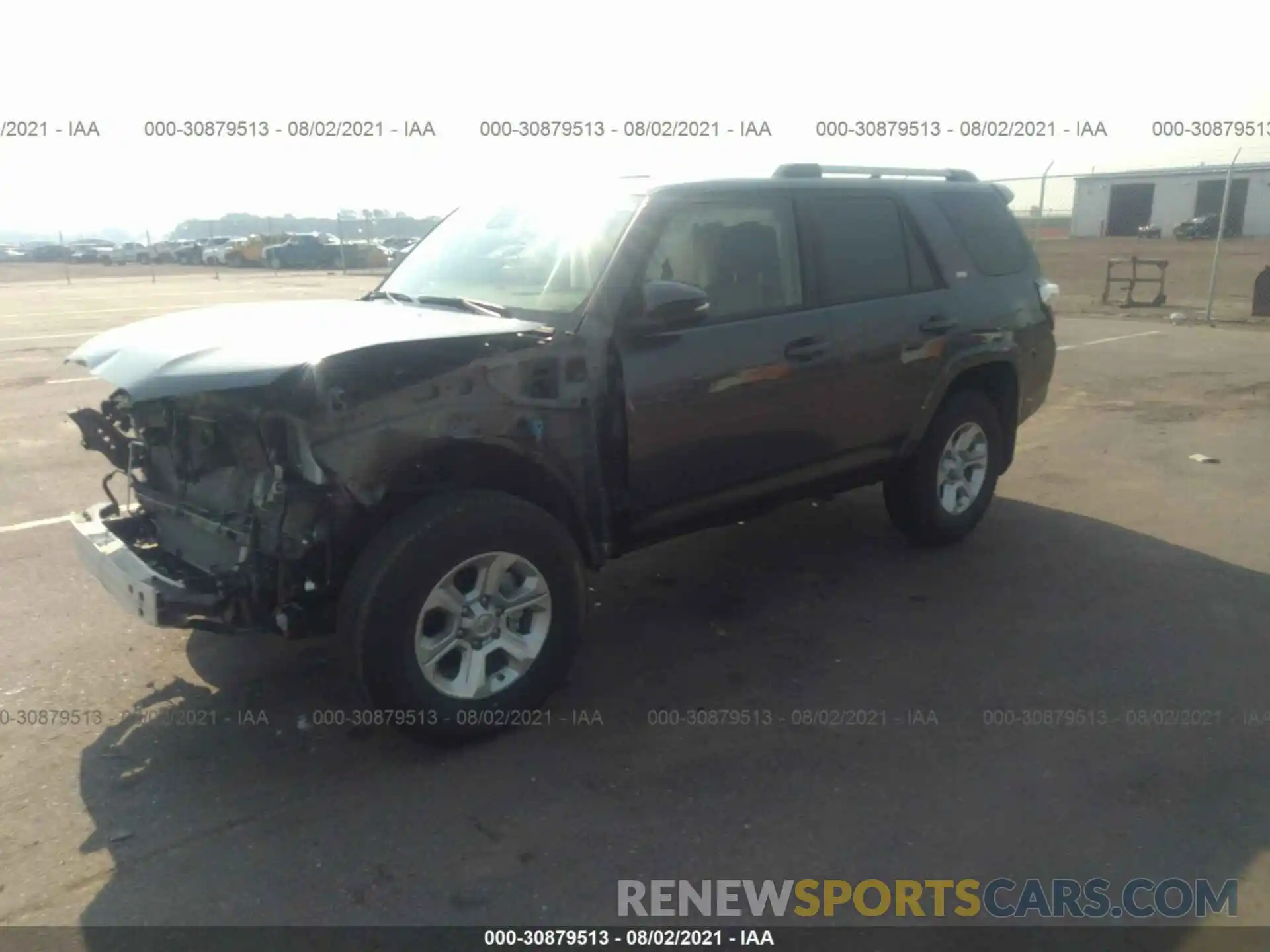 2 Photograph of a damaged car JTEBU5JRXL5773018 TOYOTA 4RUNNER 2020