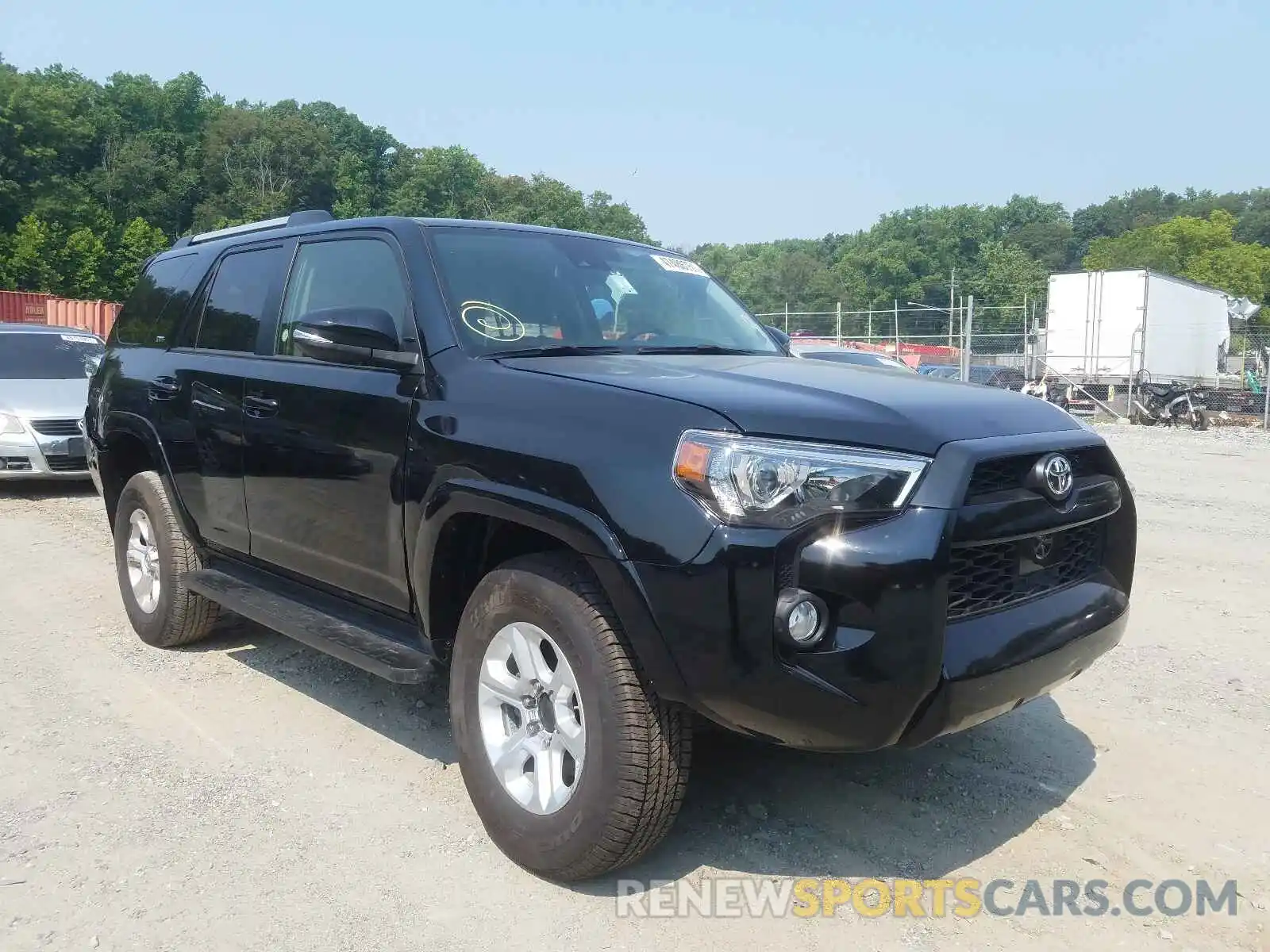 1 Photograph of a damaged car JTEBU5JRXL5781331 TOYOTA 4RUNNER 2020