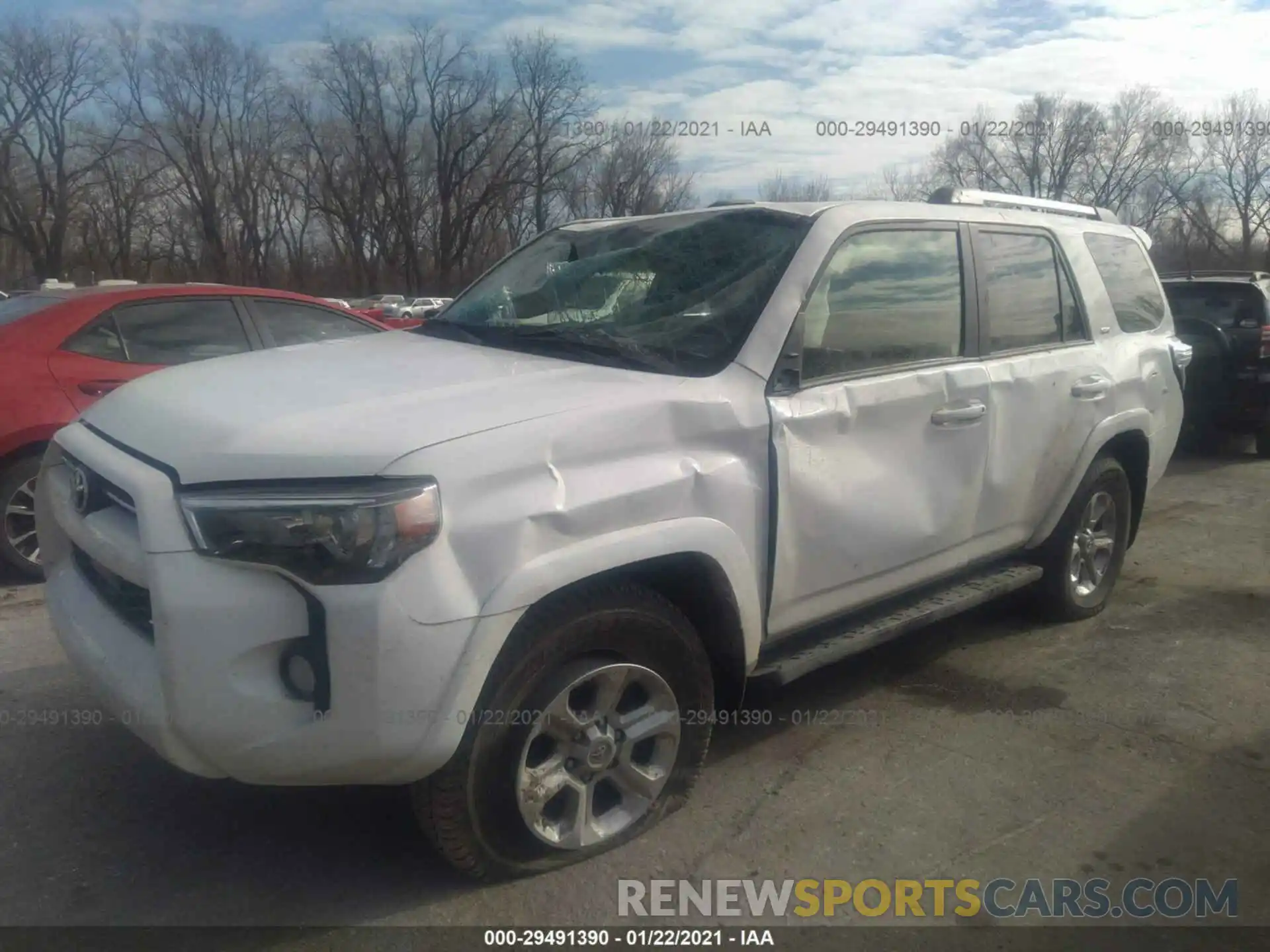 6 Photograph of a damaged car JTEBU5JRXL5781975 TOYOTA 4RUNNER 2020