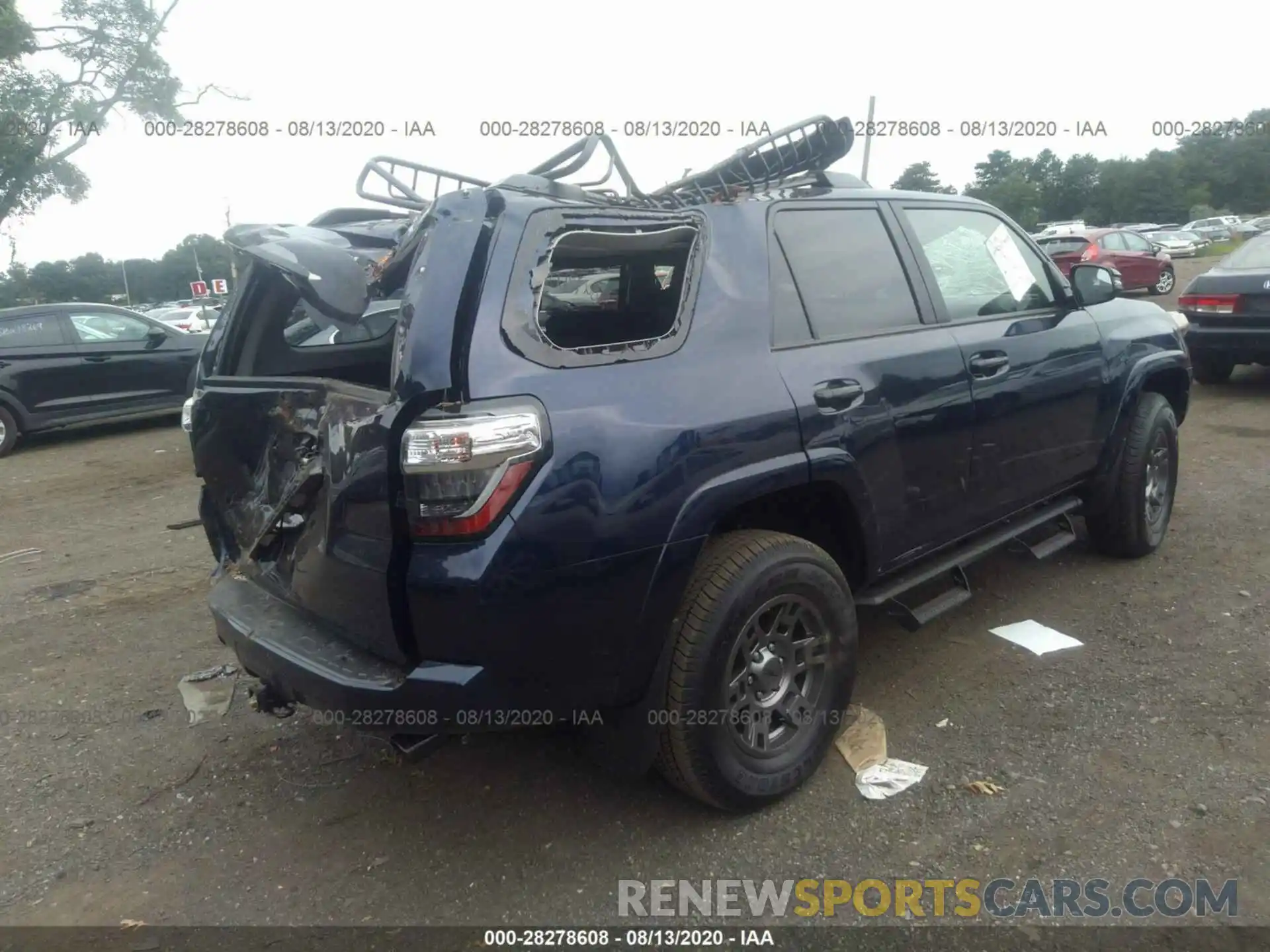 4 Photograph of a damaged car JTEBU5JRXL5785797 TOYOTA 4RUNNER 2020