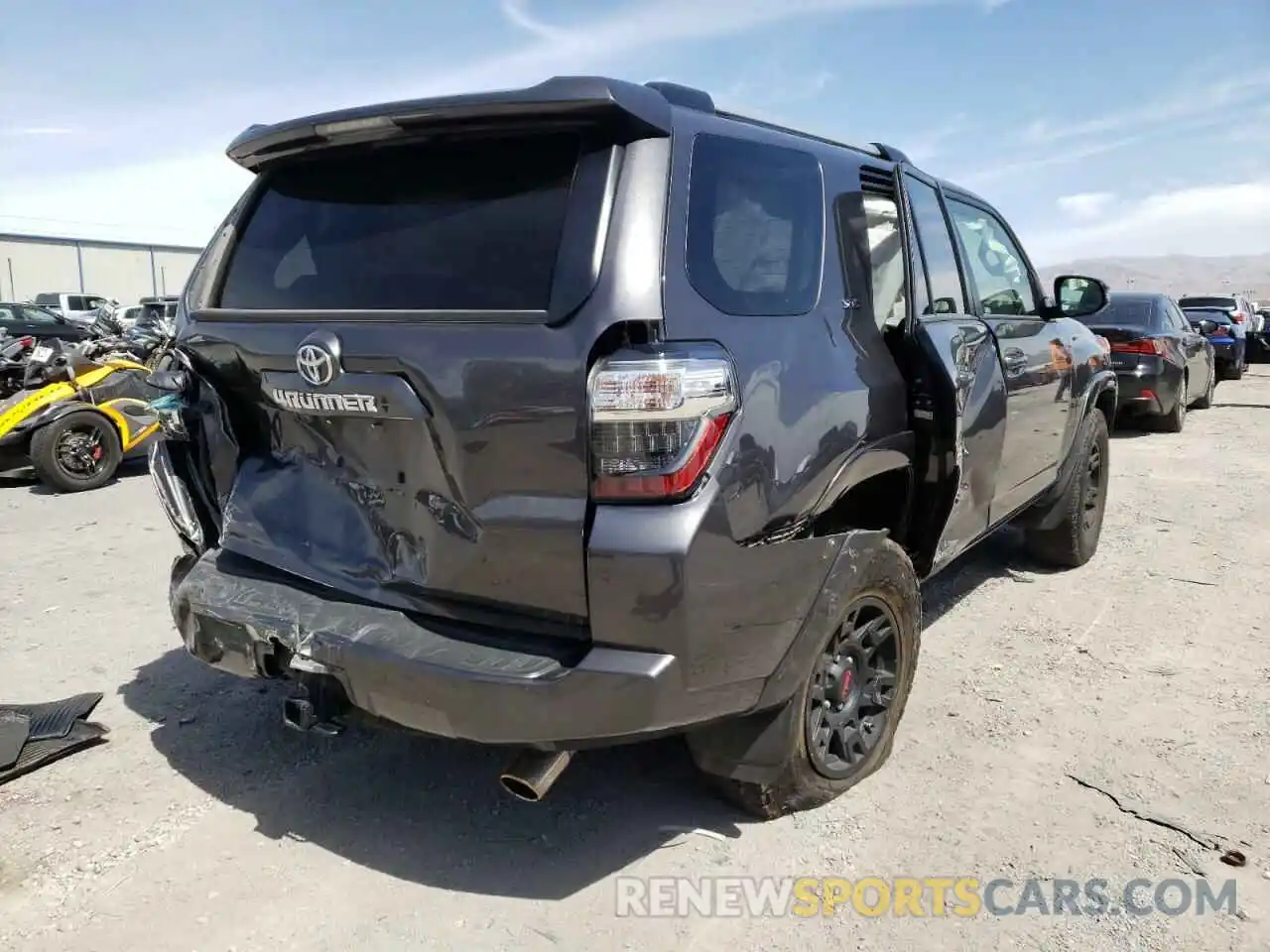 4 Photograph of a damaged car JTEBU5JRXL5792359 TOYOTA 4RUNNER 2020