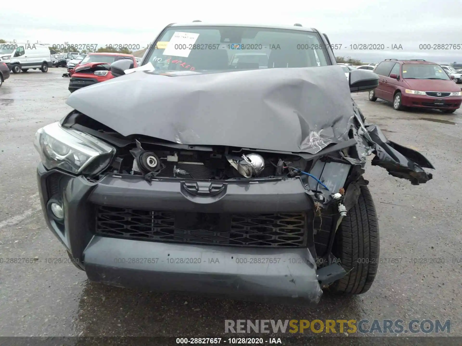 6 Photograph of a damaged car JTEBU5JRXL5805918 TOYOTA 4RUNNER 2020